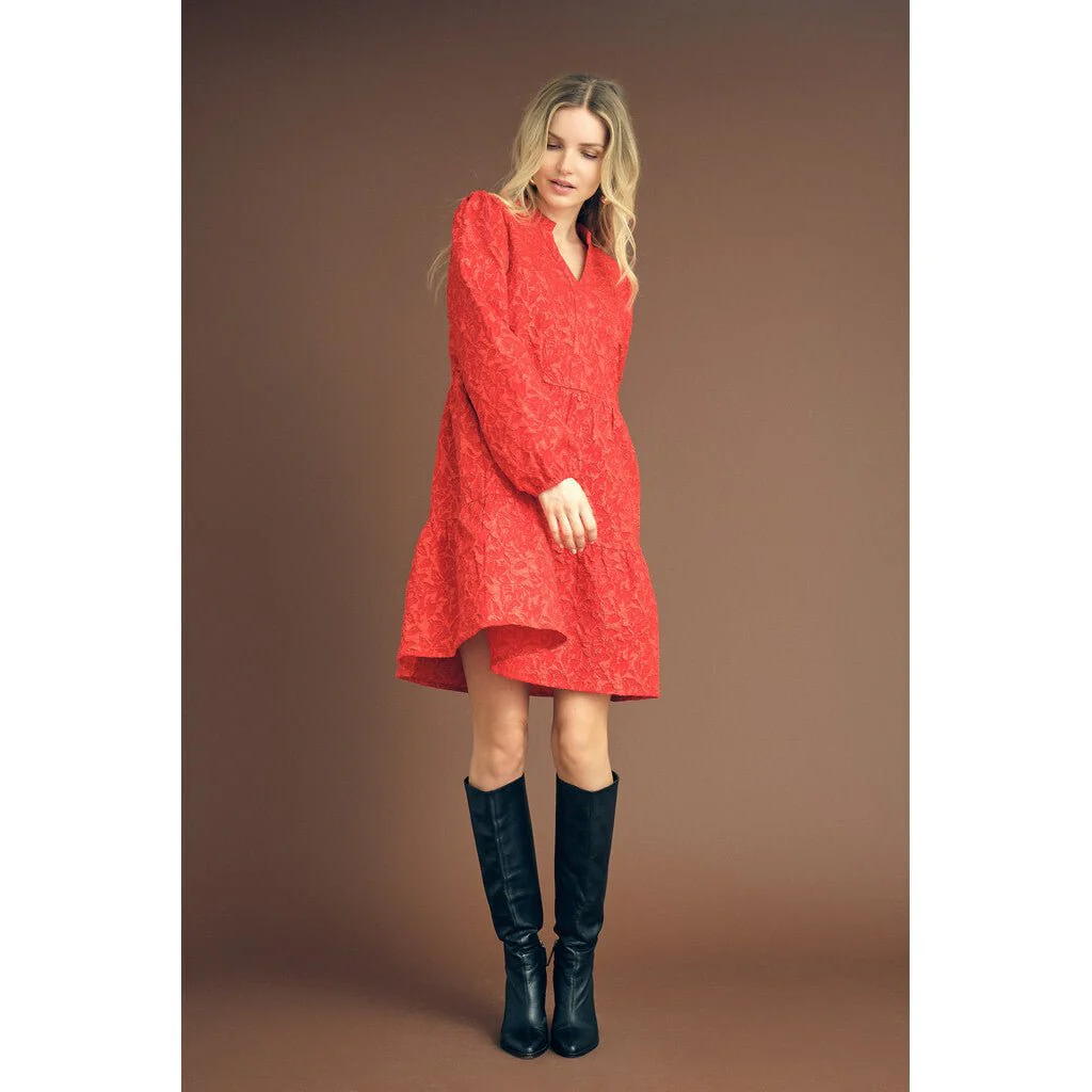 Ida Dress Red - Image 2
