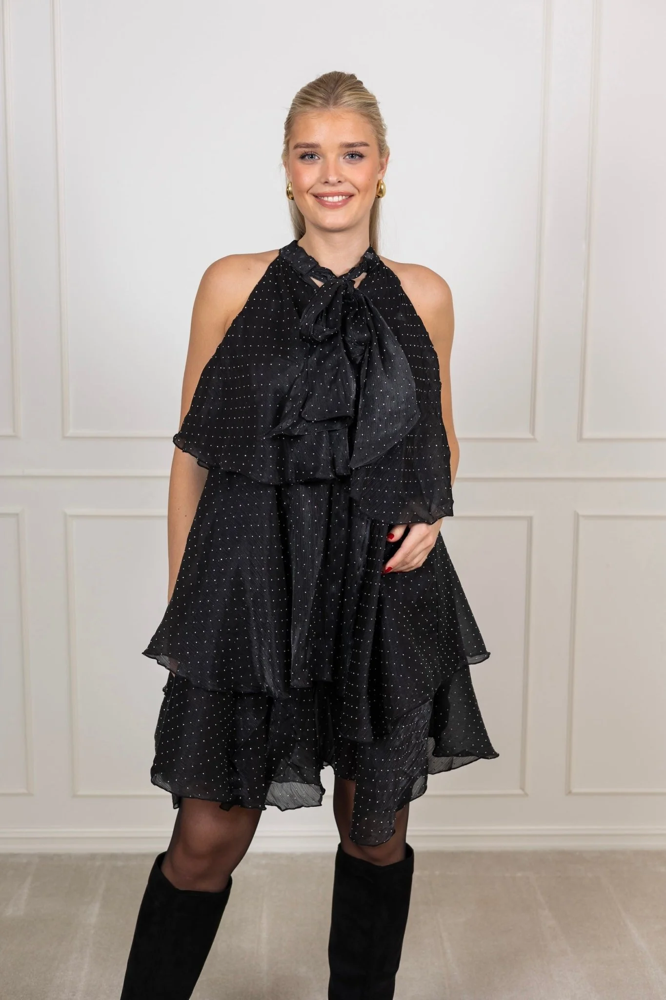 Demi Simili Dress Black