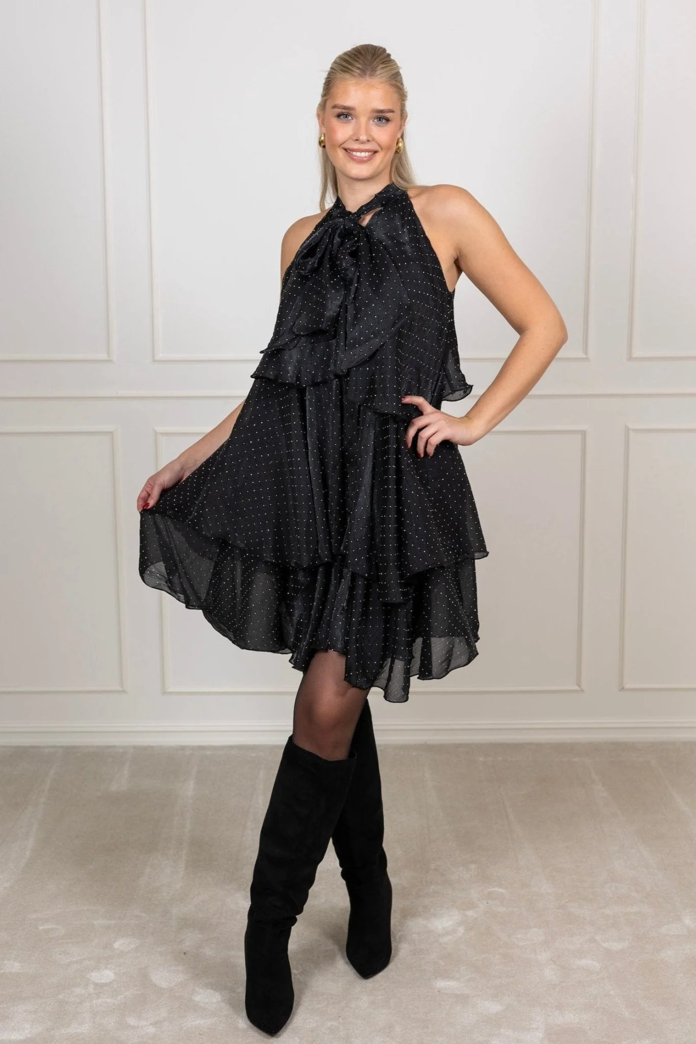 Demi Simili Dress Black - Image 5