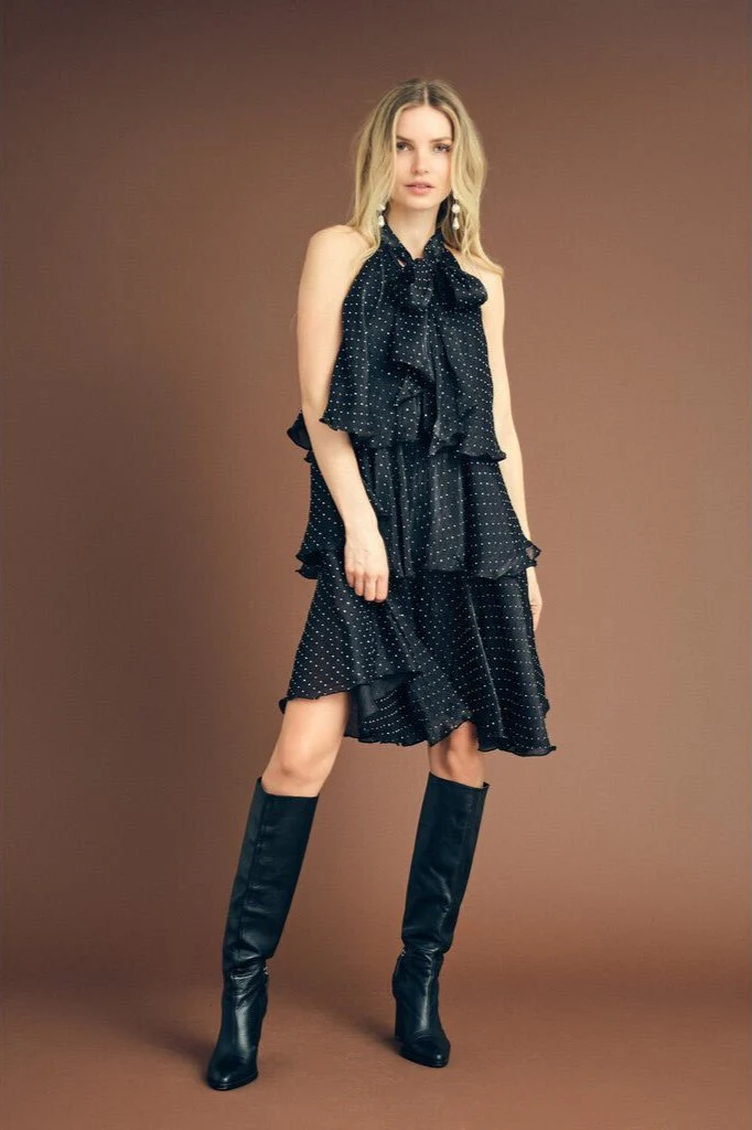 Demi Simili Dress Black - Image 8