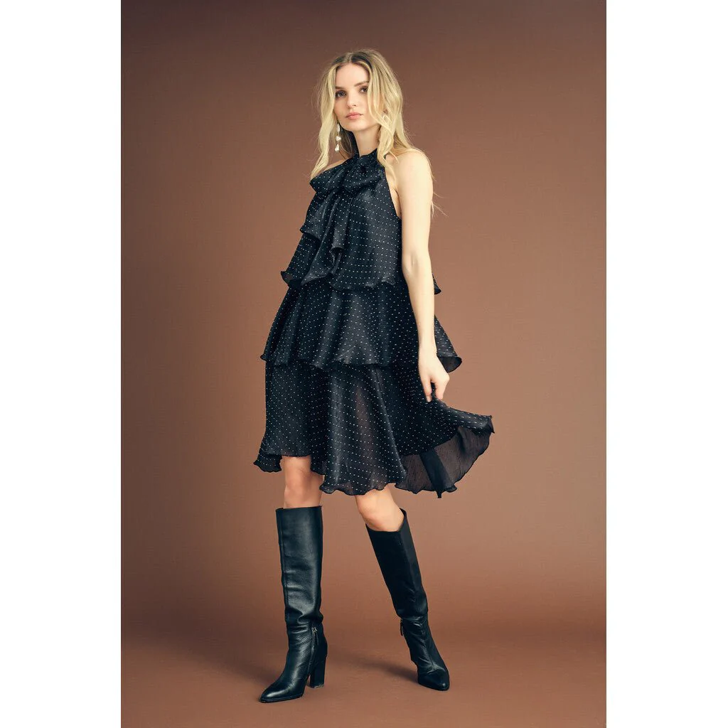 Demi Simili Dress Black - Image 9