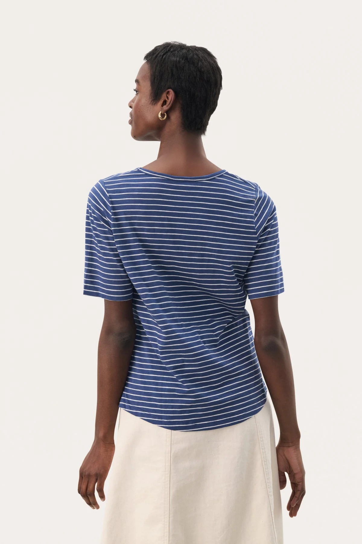 Curliapw T-Shirt Oceana Eggnog Stripe - Image 4