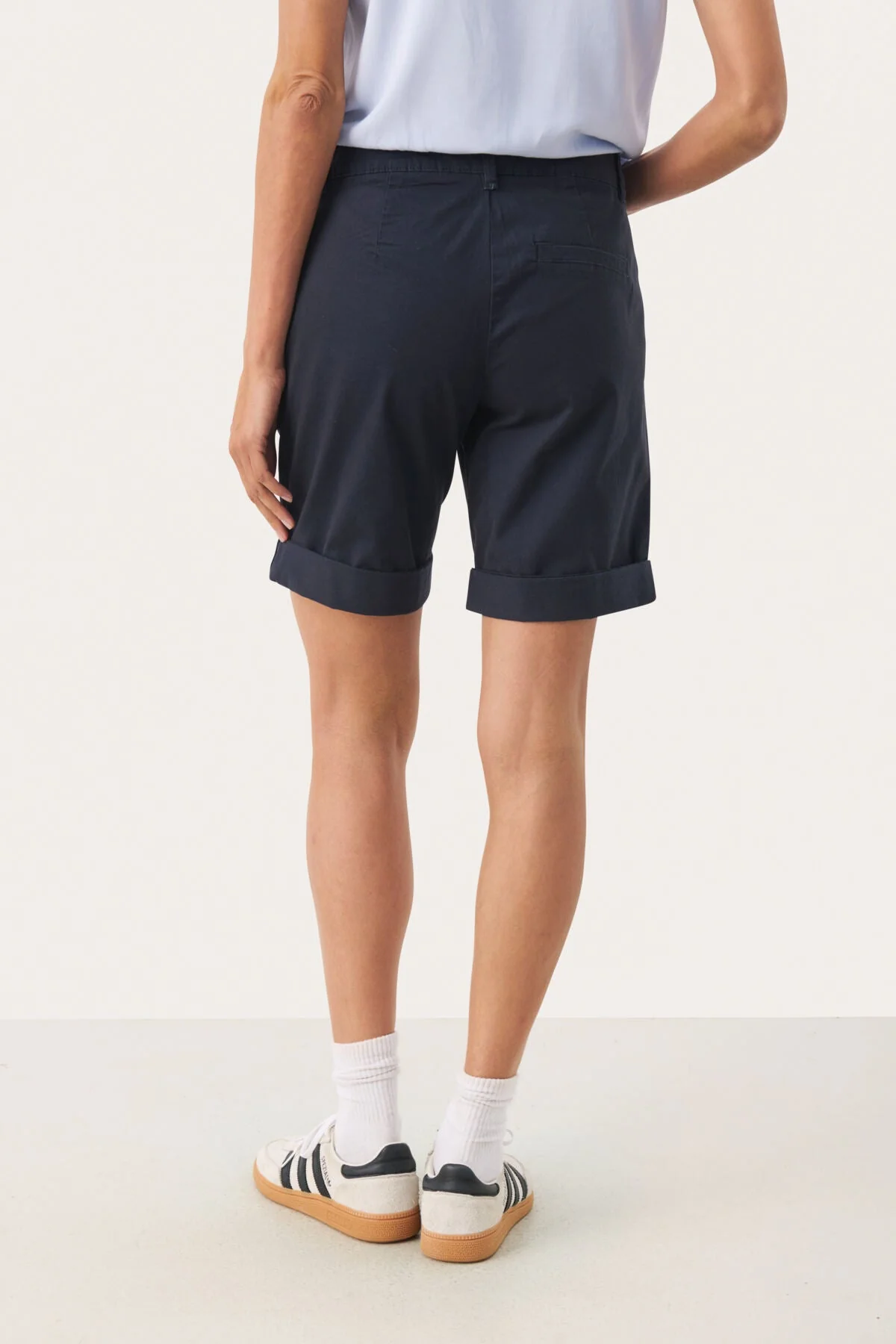Hanijanpw Shorts Dark Navy - Image 5