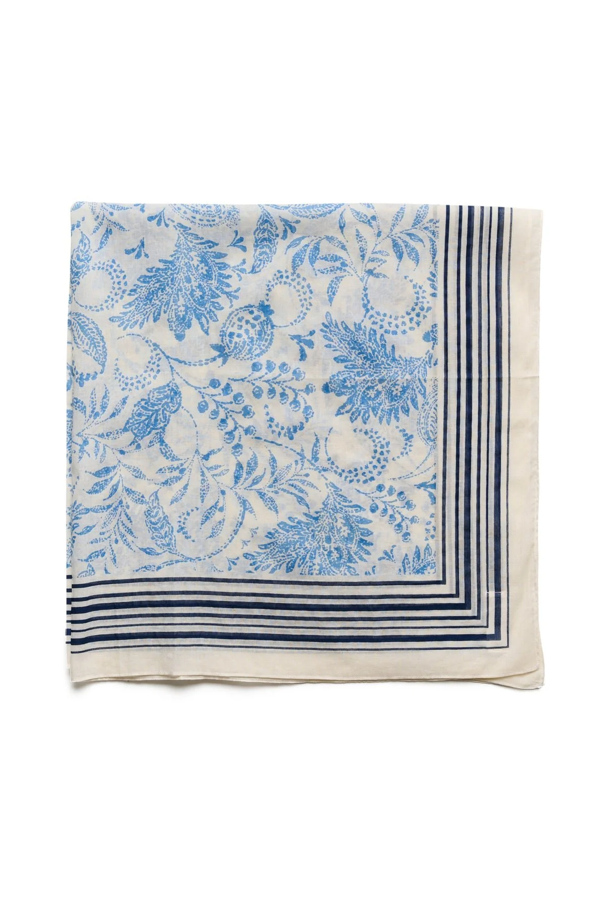 Louipw Scarf Marina Paisley Print - Image 5