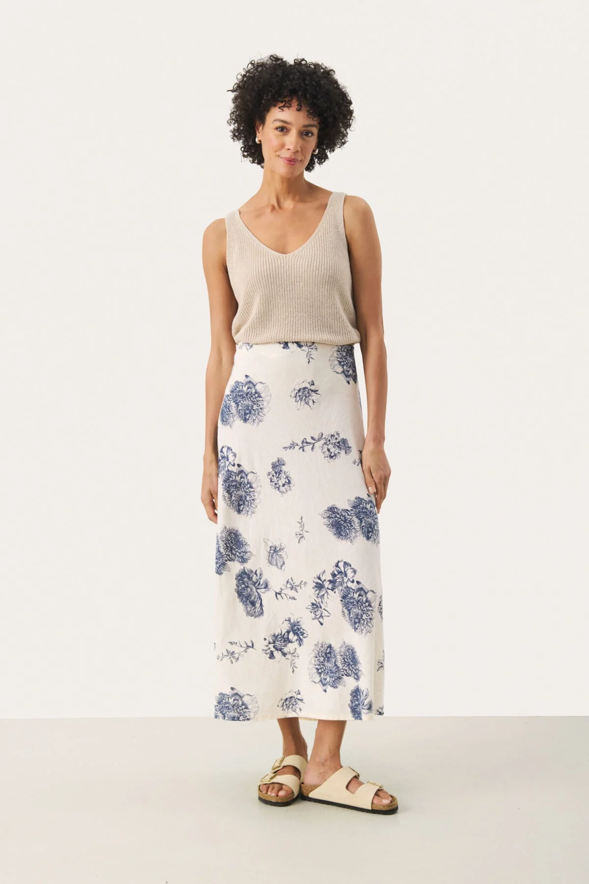Nittaspw Skirt Oceana Stunning Flower Print - Image 3