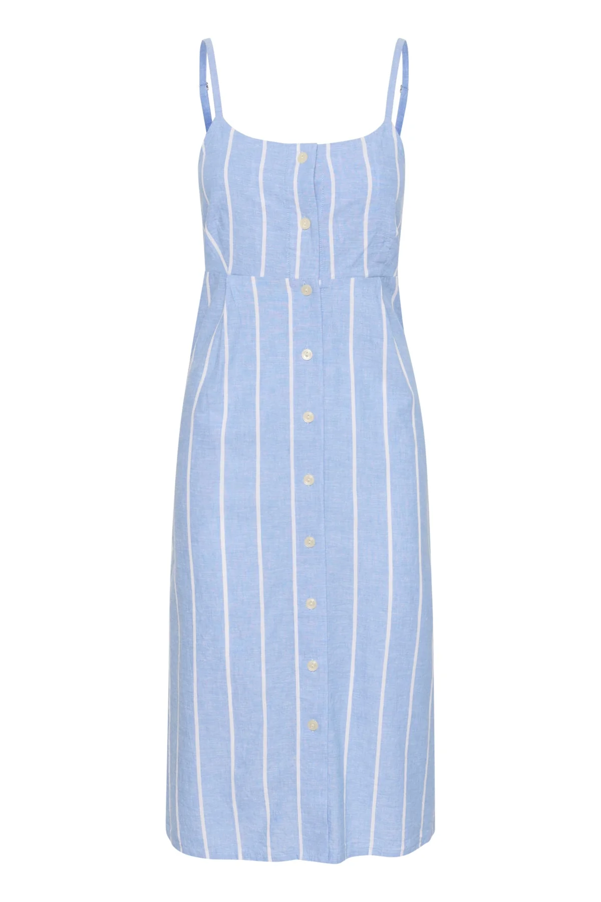 Reysapw Dress Marina Blue And White Stripe - Image 2
