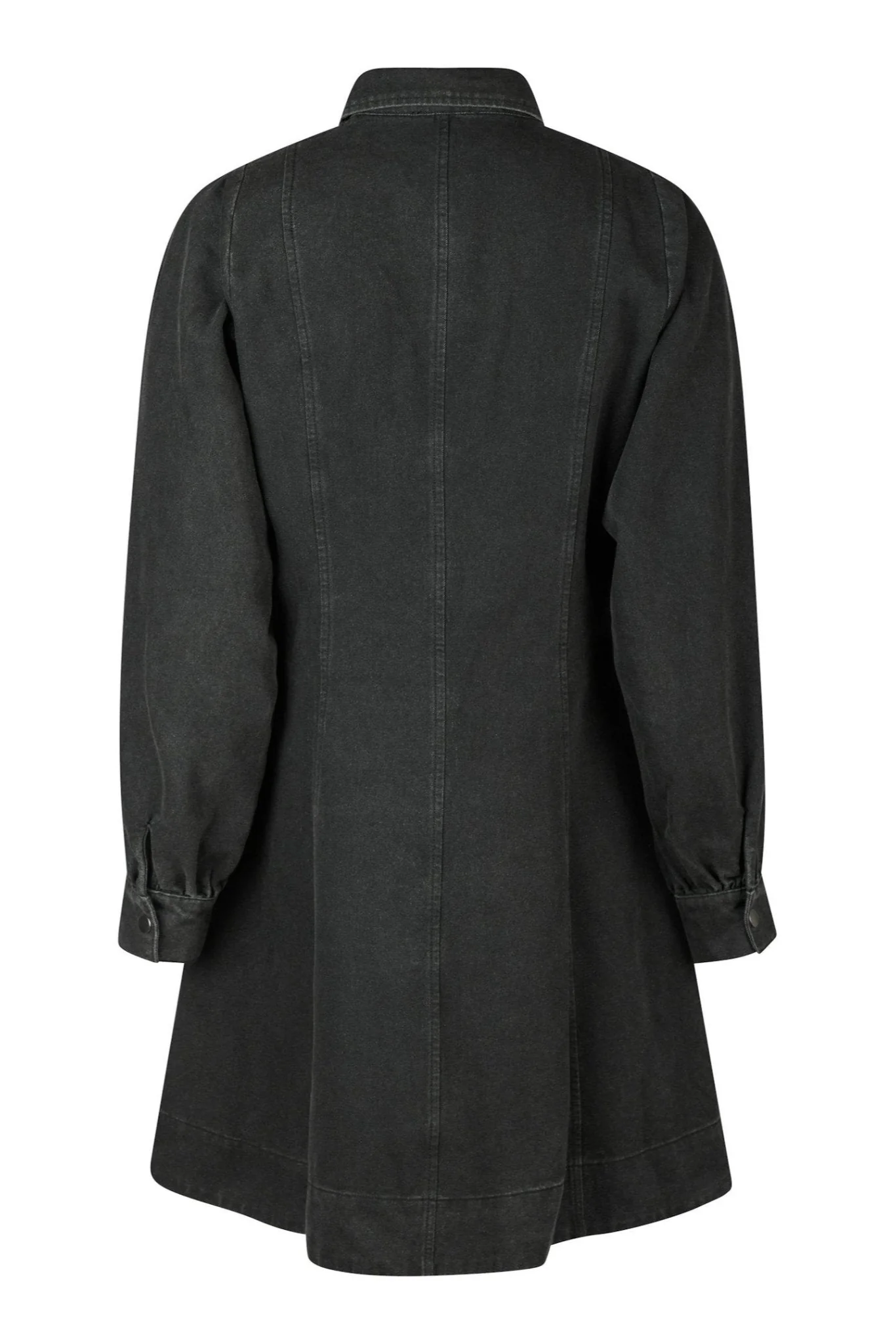 Hanne Denim Dress Black - Image 8