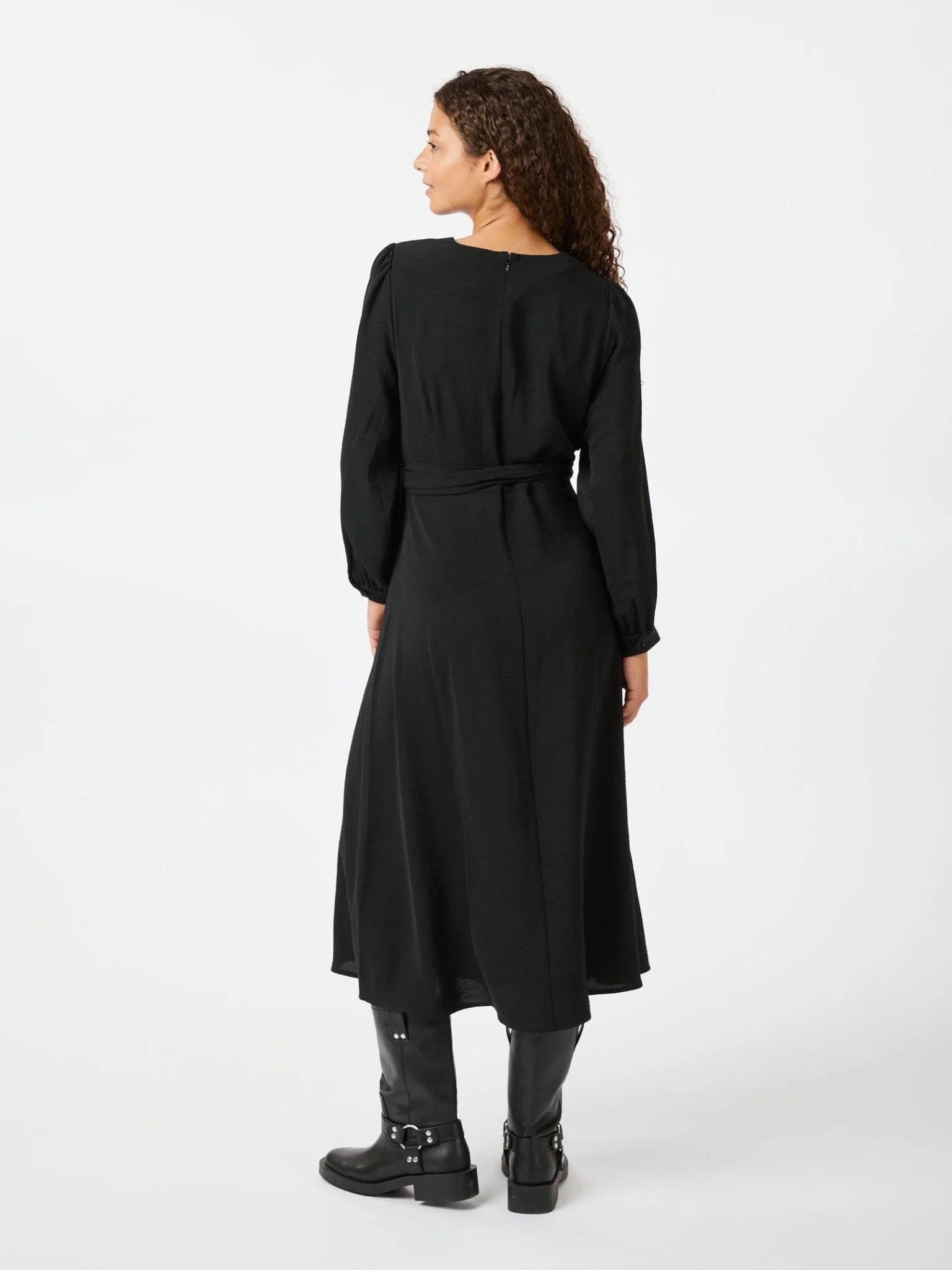 Rimini Structure Dress Black - Image 6