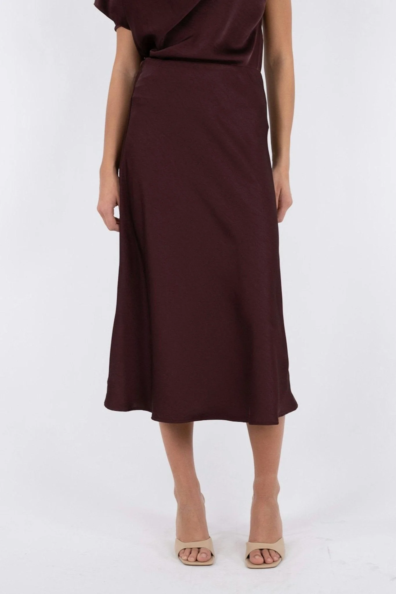 Bovary Skirt Burgundy - Image 5