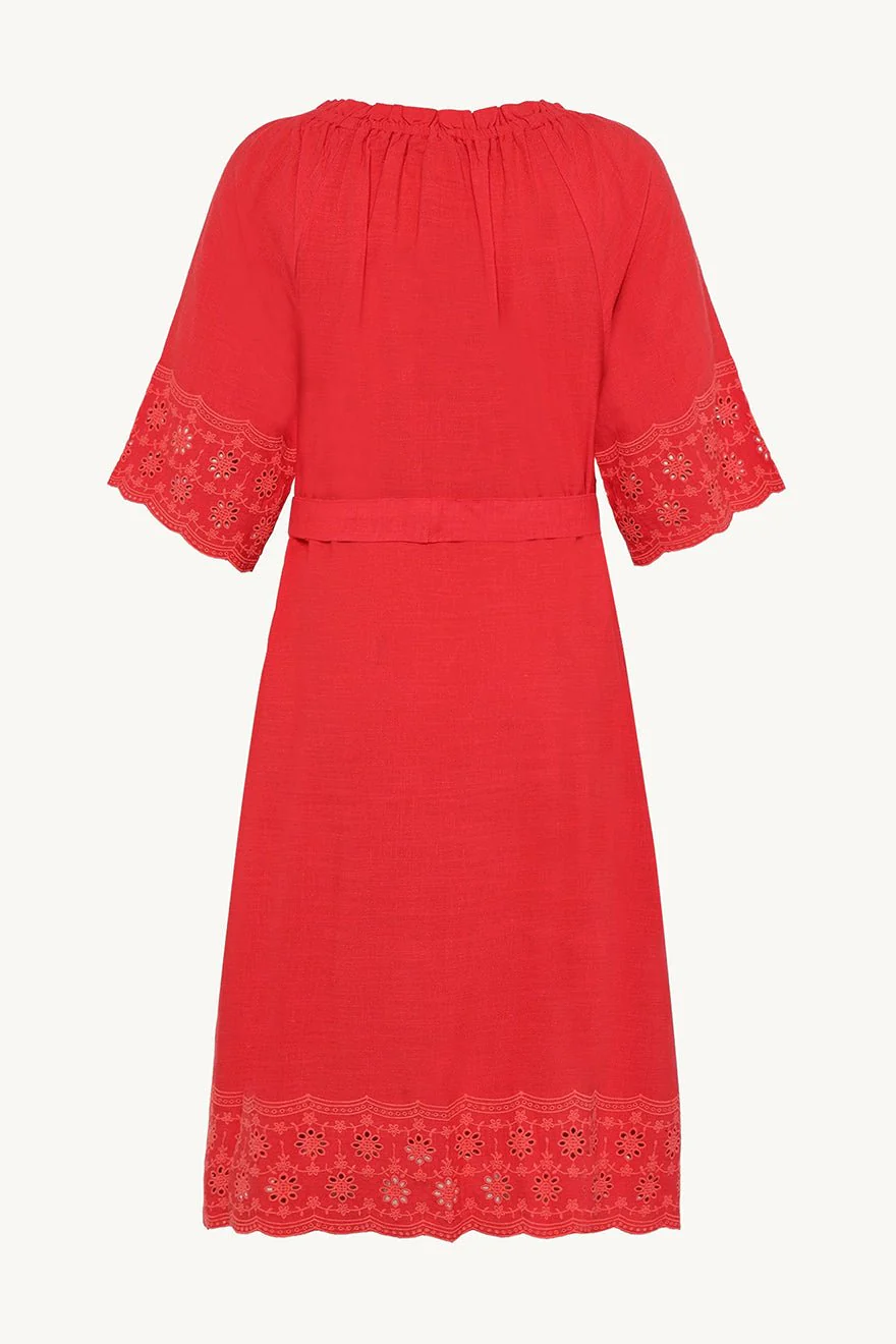 Danniella Dress Sweet Red - Image 2