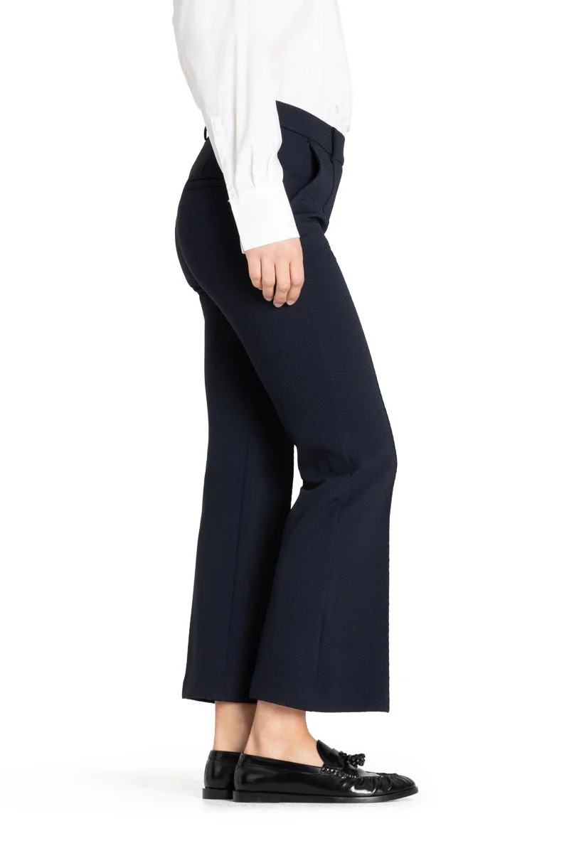 Francoise Cropped Dark Navy Blue - Image 3