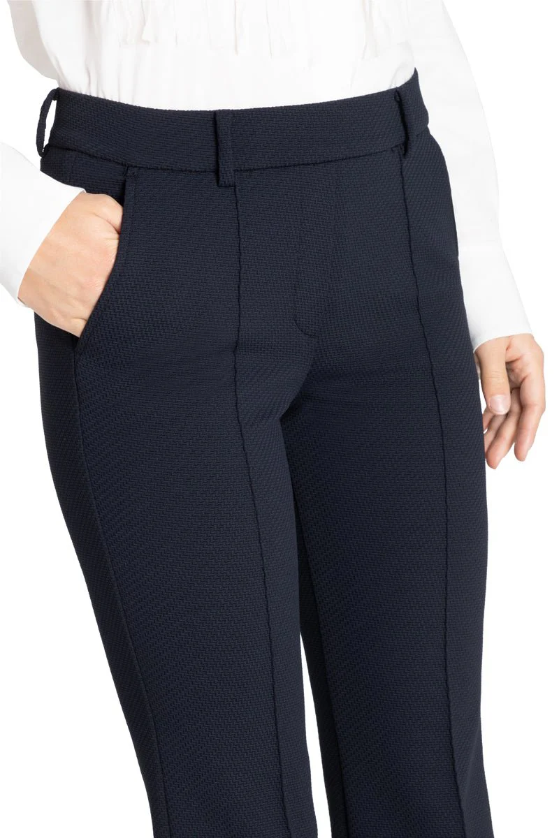 Francoise Cropped Dark Navy Blue - Image 4