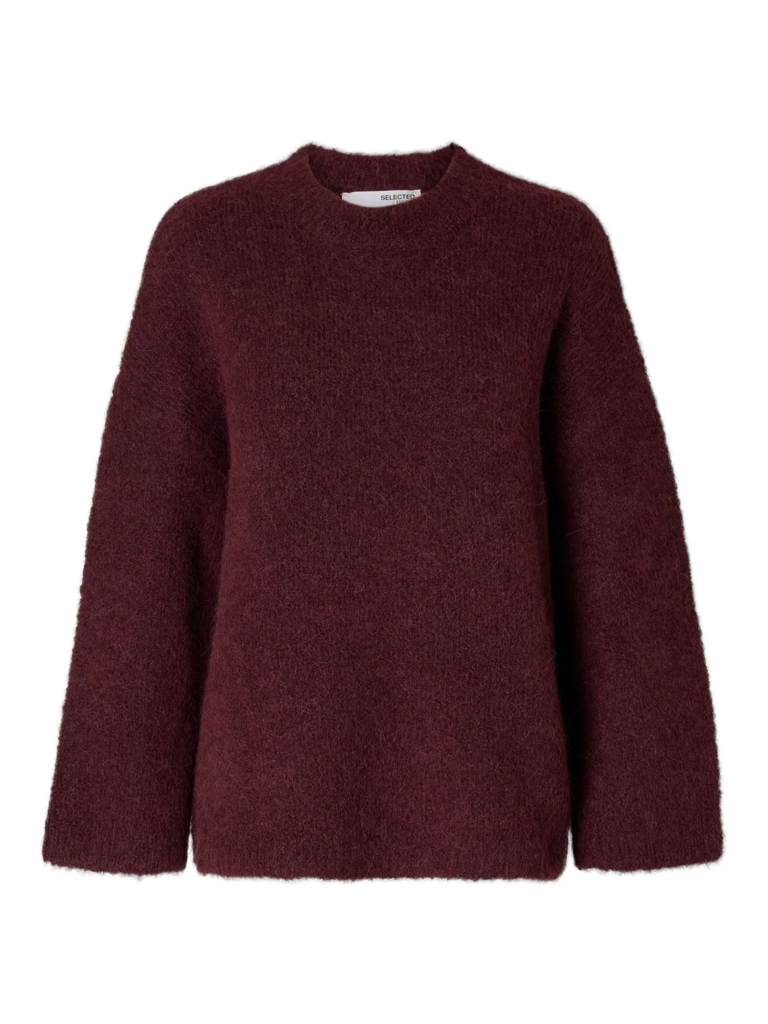 Gabella Ls Knit O-Neck Camp Zinfandel