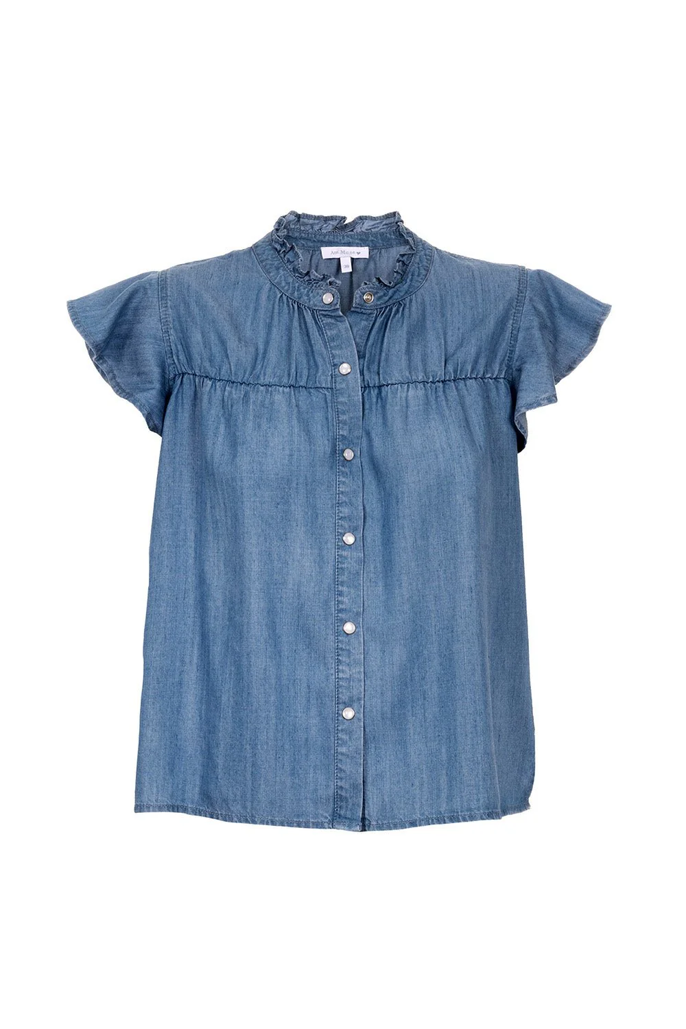 Mabel Blouse Navy - Image 2