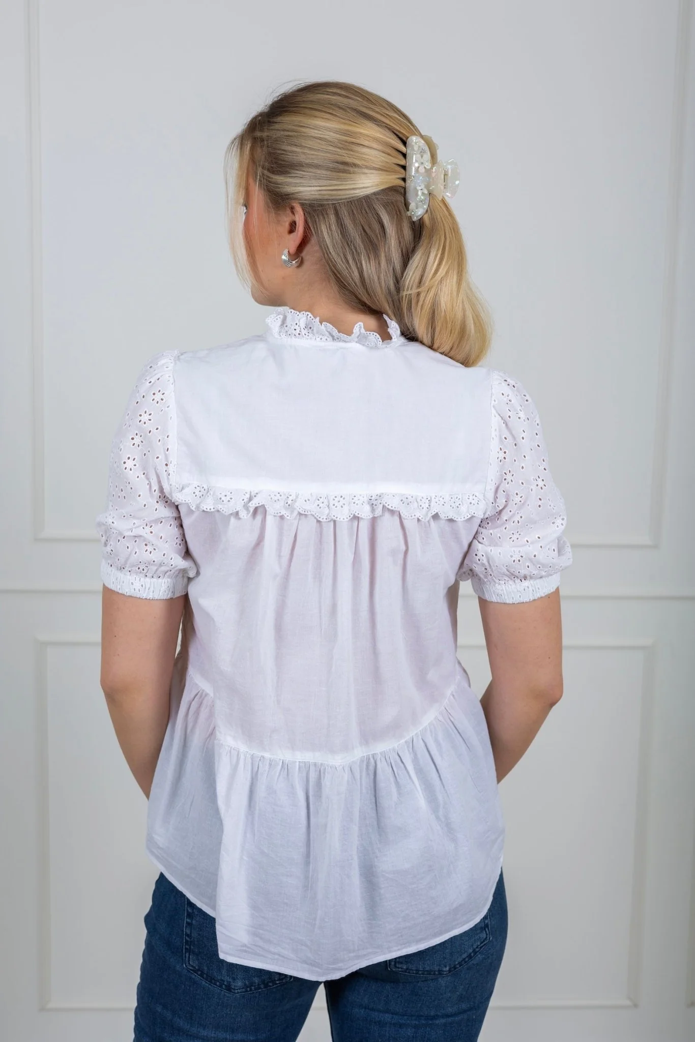 Bella Blouse White - Image 4