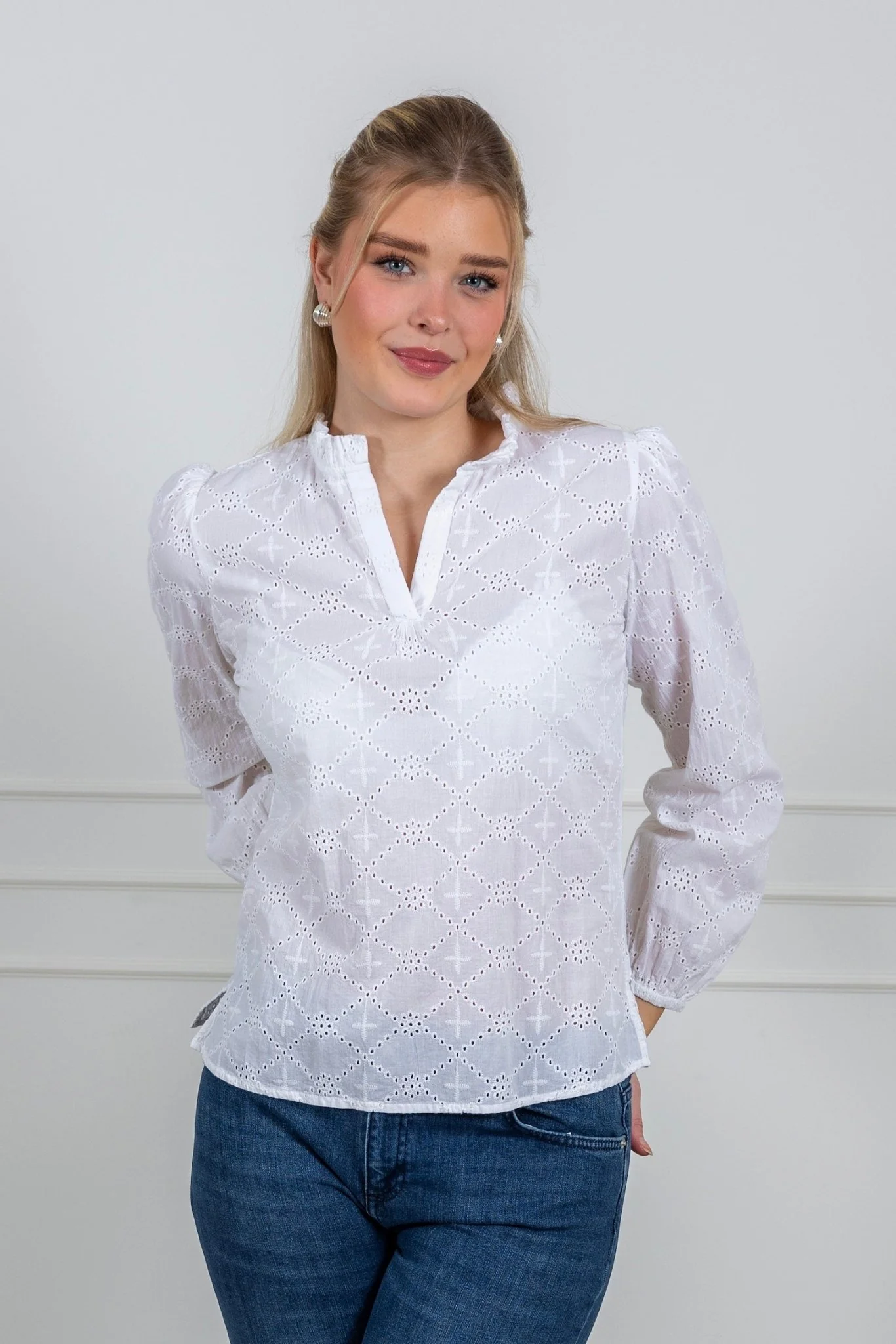 Rosie Blouse White - Image 4