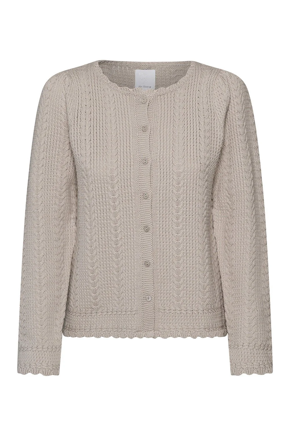 Luciana Cardigan Sand - Image 2