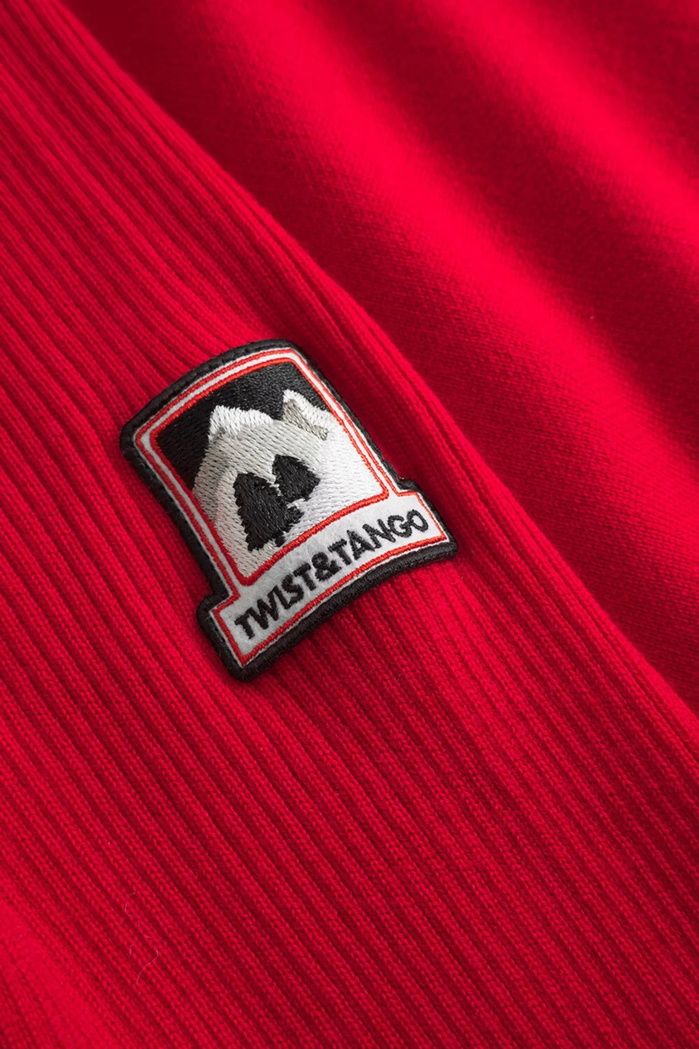 Les Alpes Knitted Sweater Scarlet Red - Image 4