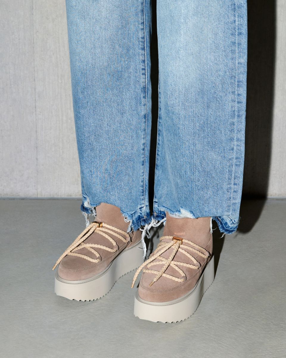 Classic Low Platform Beige