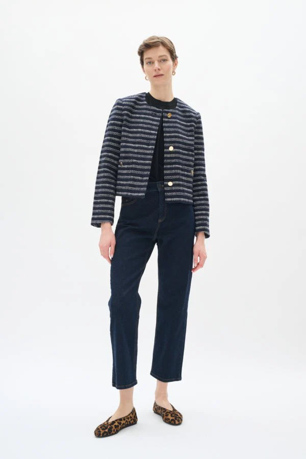 Yaxhaiw Jacket Marine Blue / Whisper White - Image 10
