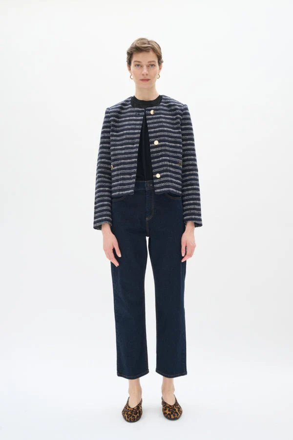 Yaxhaiw Jacket Marine Blue / Whisper White - Image 11