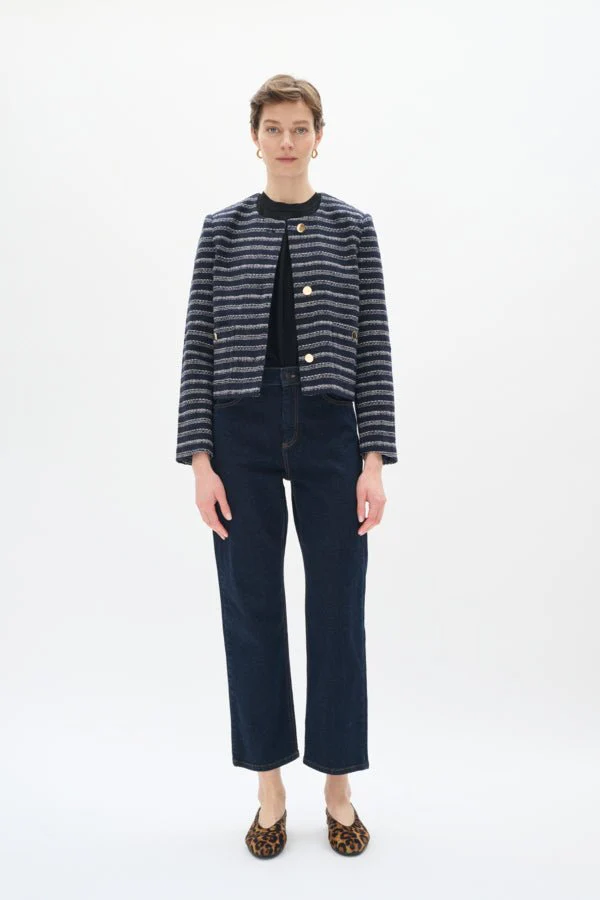Yaxhaiw Jacket Marine Blue / Whisper White - Image 4