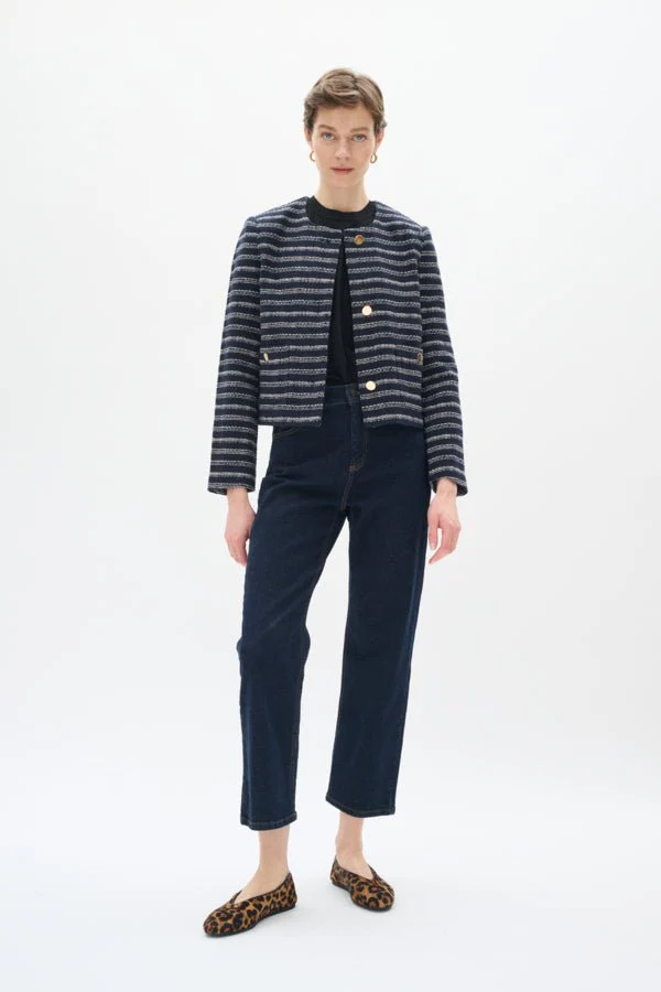 Yaxhaiw Jacket Marine Blue / Whisper White - Image 5
