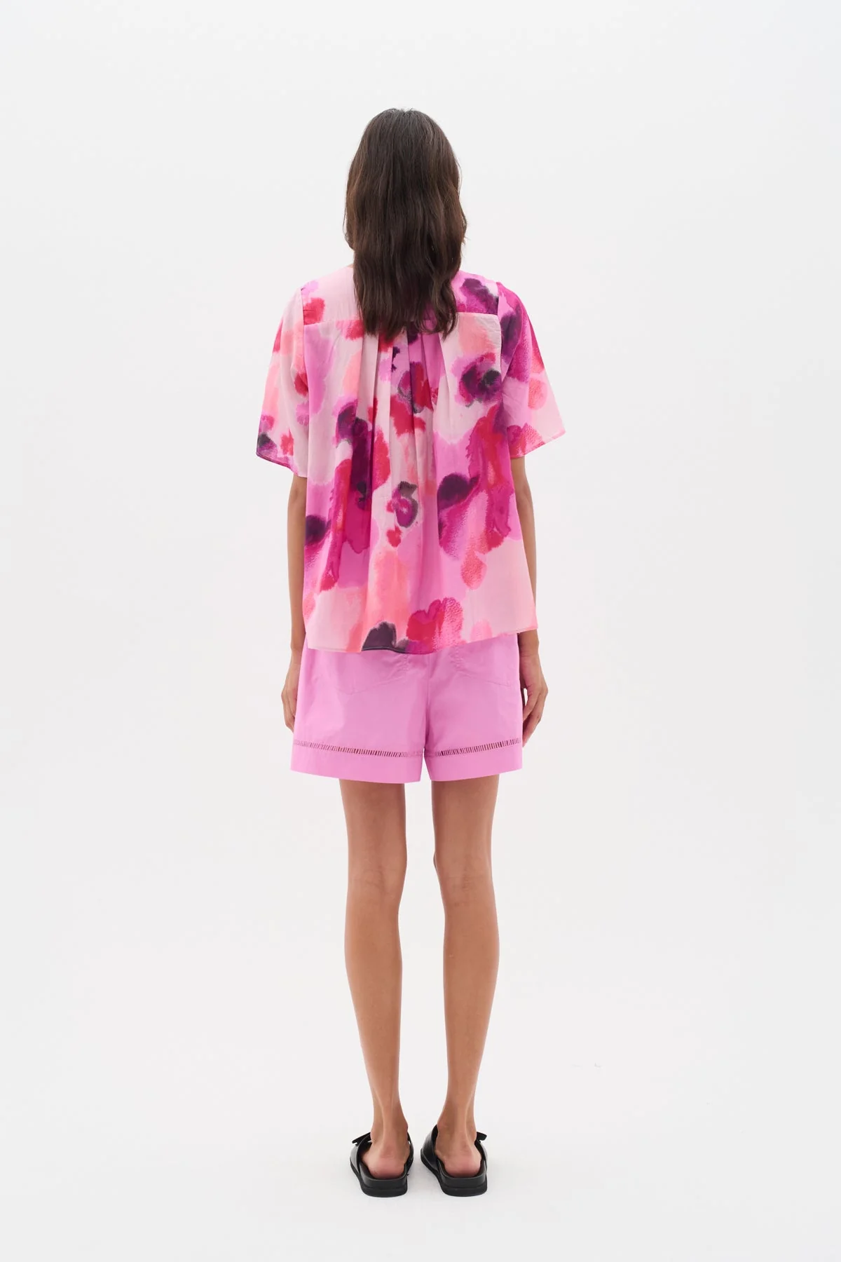 Freyahiw Top Pink Watercolor Drops - Image 5