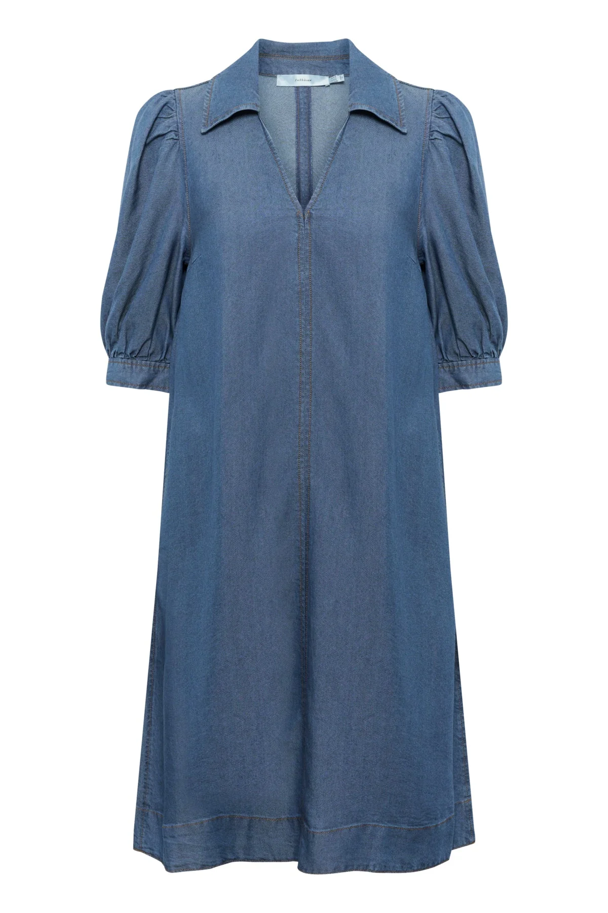 Racheliw Dress Medium Blue - Image 2