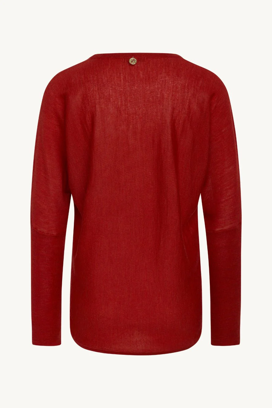 Pippa Pullover Old Cherry - Image 2