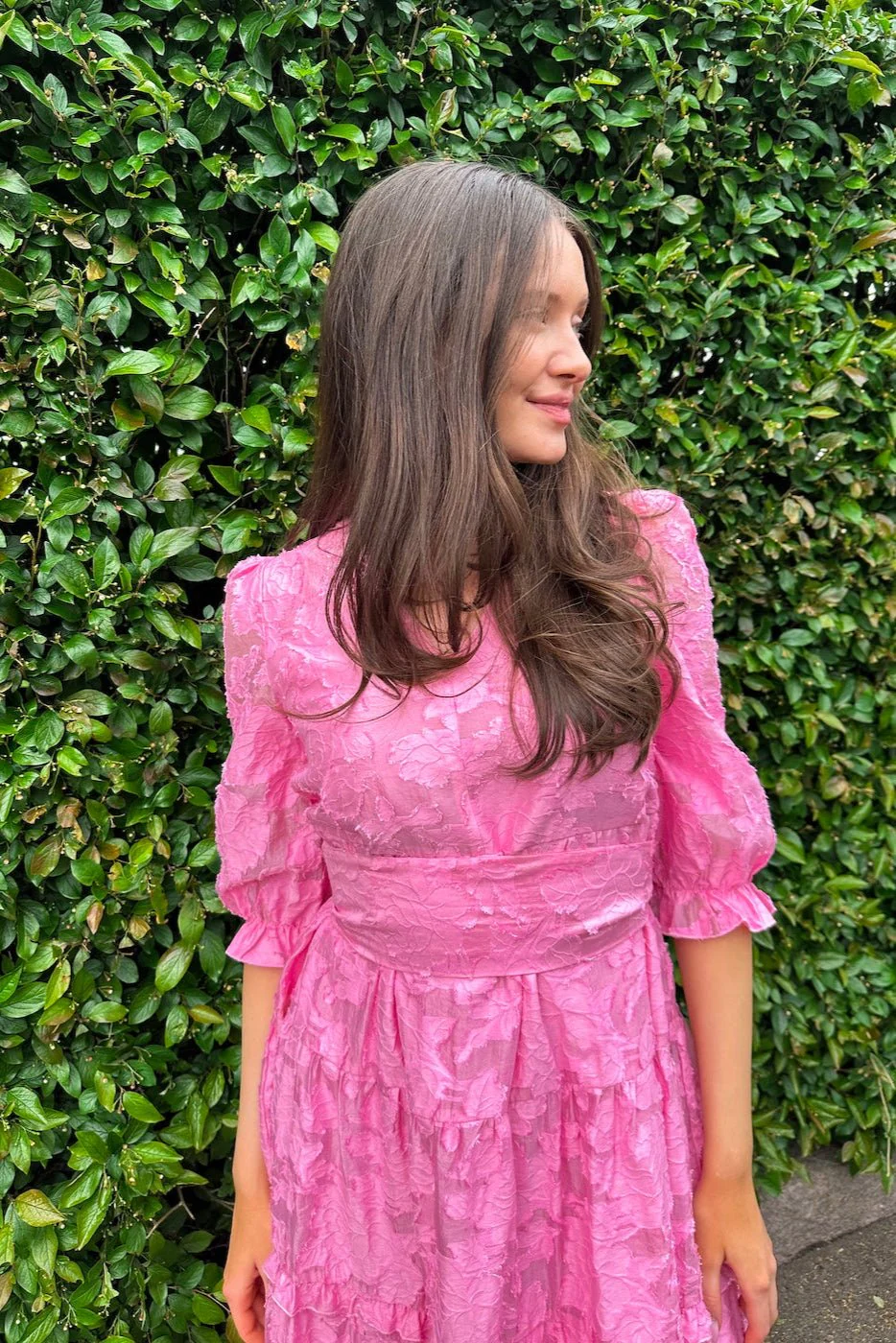 Sadie 3/4 Midi Dress B Rosebloom - Image 6