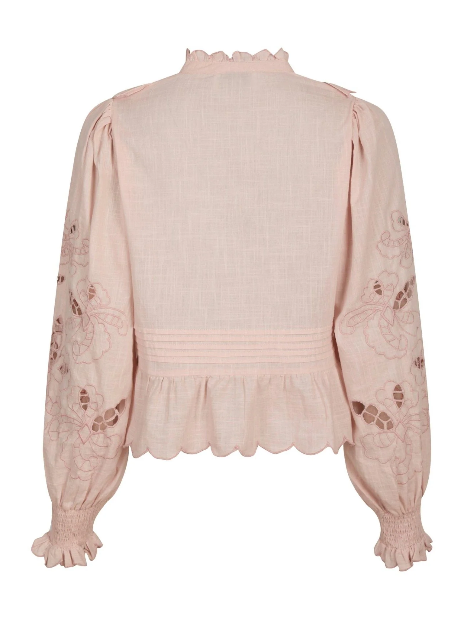 Petrine Embroidery Blouse Rose - Image 5