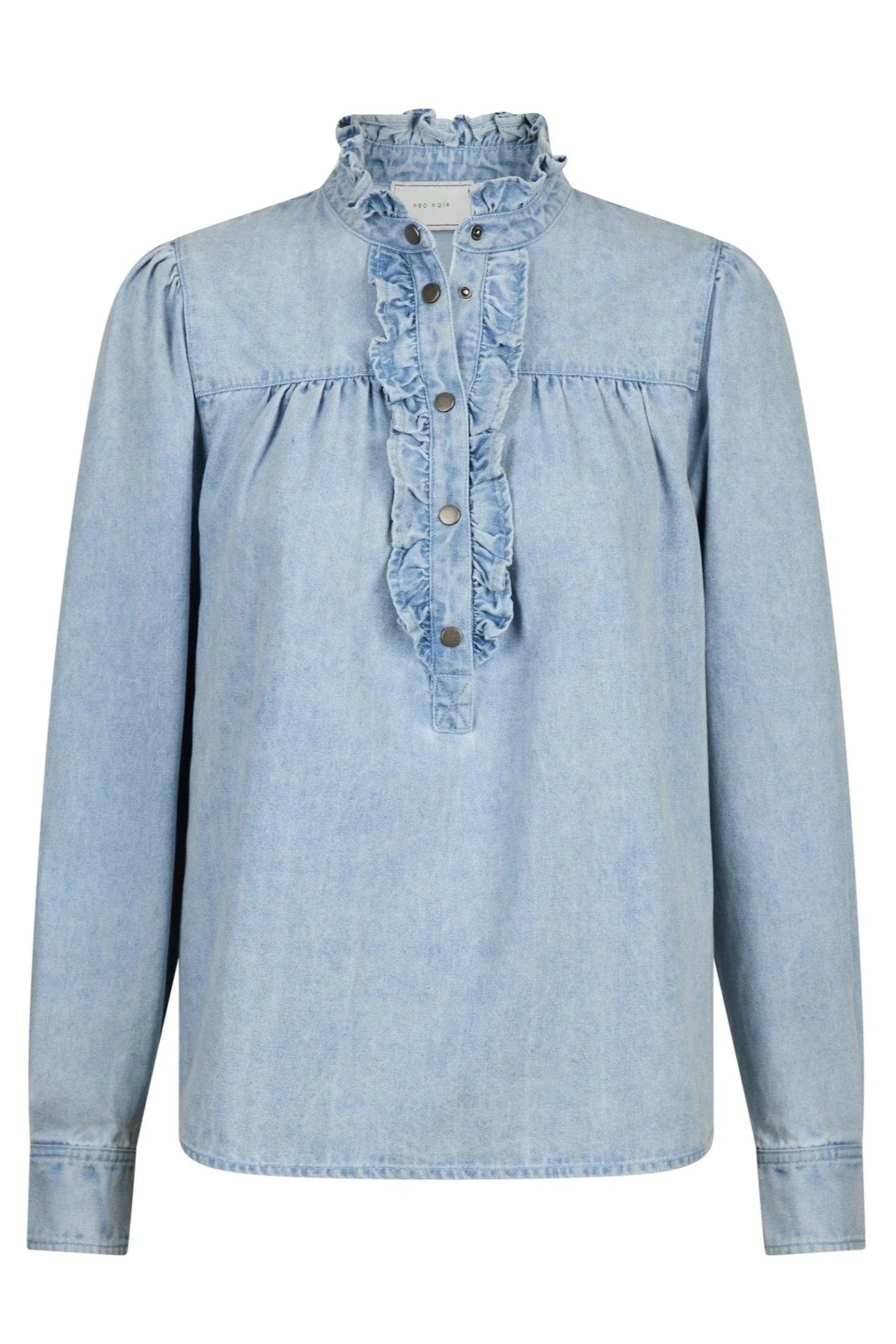 Justine Denim Shirt Light Blue