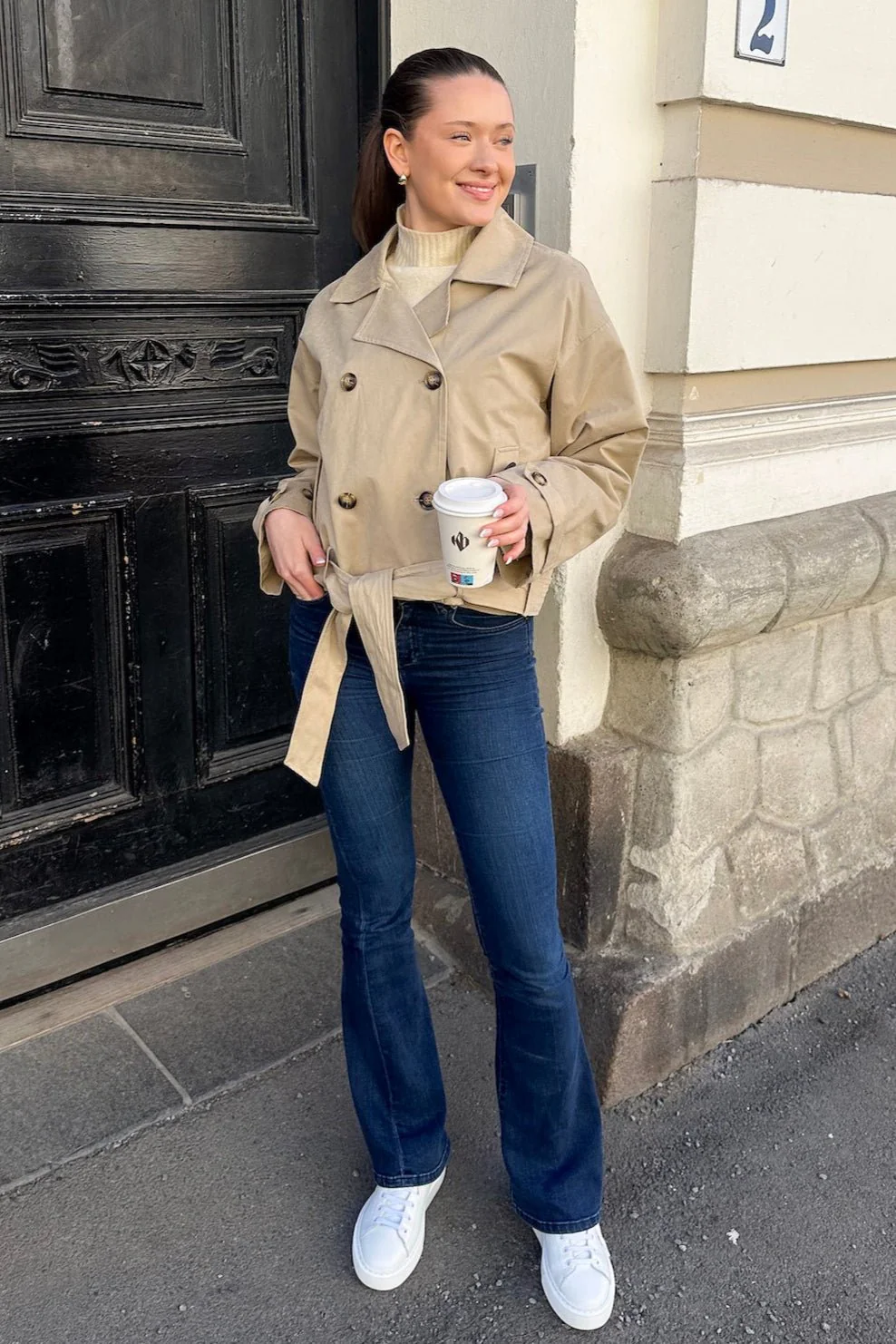 Sia F Jacket Sand - Image 3
