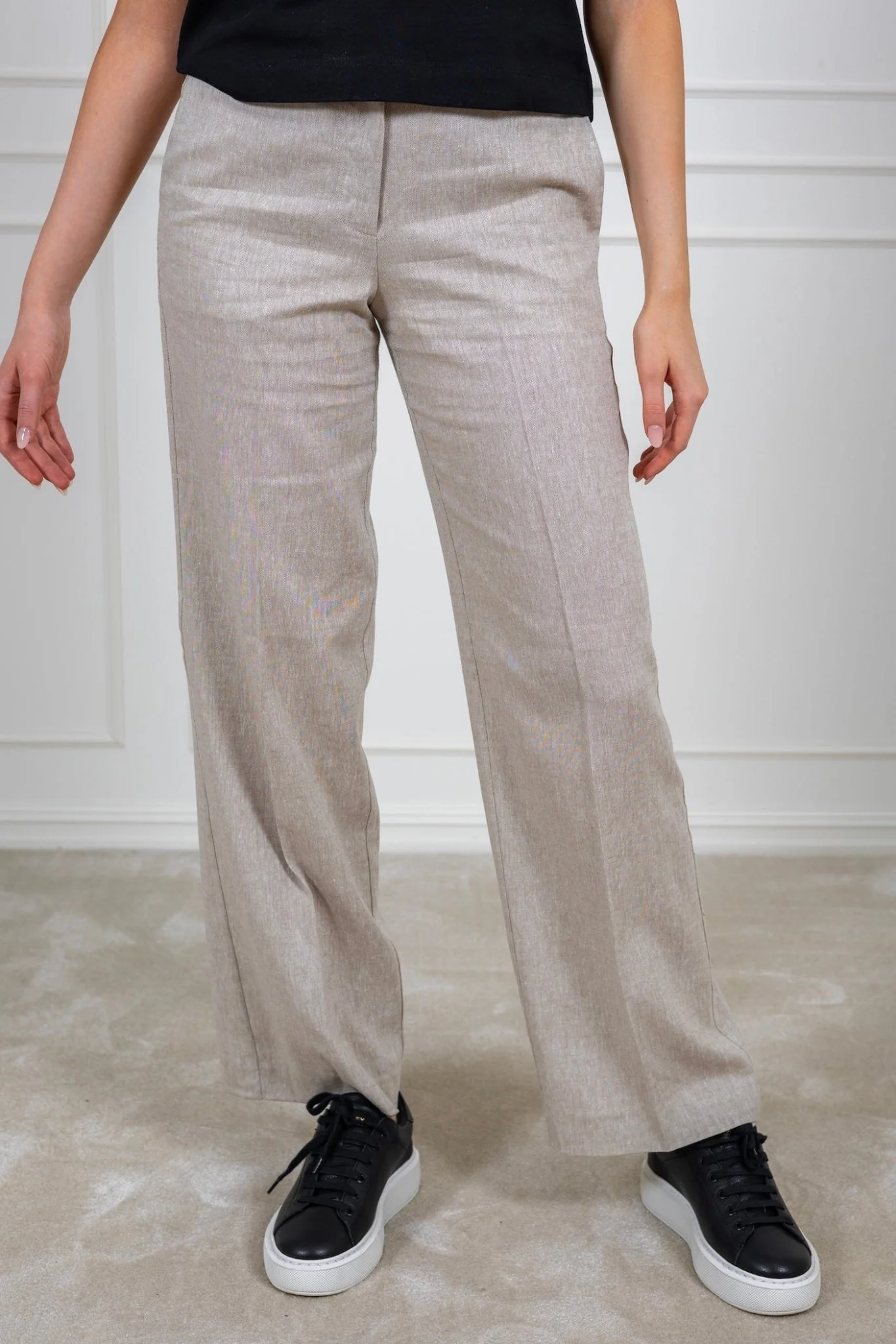 Tania-Rita Mw Wide Pant Nomad Melange - Image 5