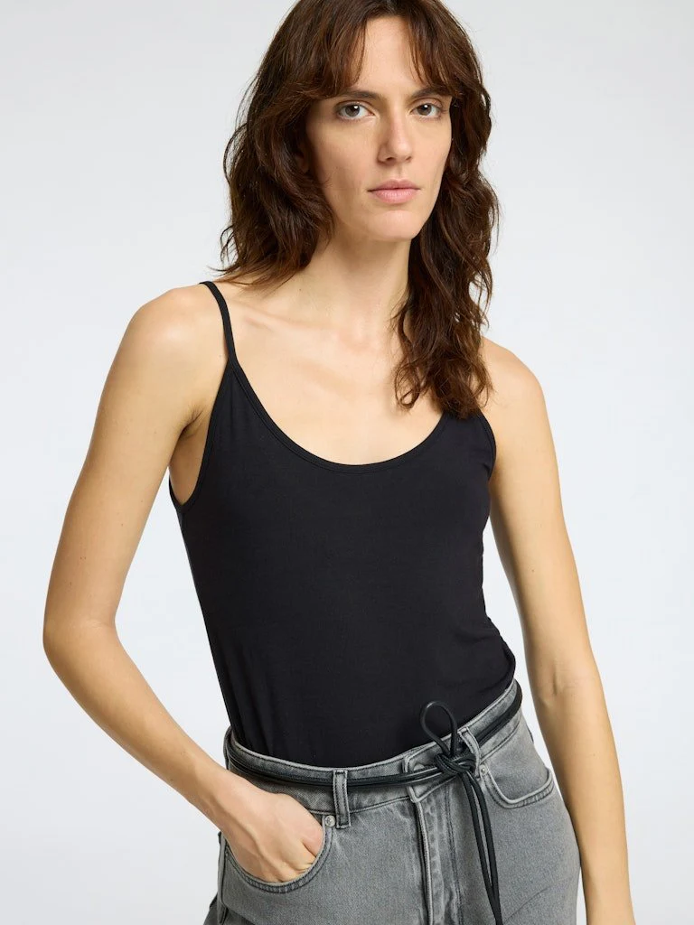 Manja Sl Singlet Top Black - Image 5