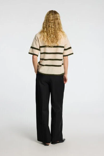 Maline-Liliana 2/4 Knit O-Neck Birch Kalamata - Image 11
