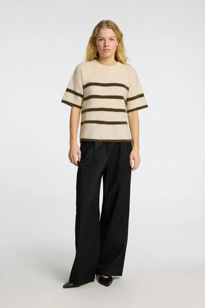 Maline-Liliana 2/4 Knit O-Neck Birch Kalamata - Image 8