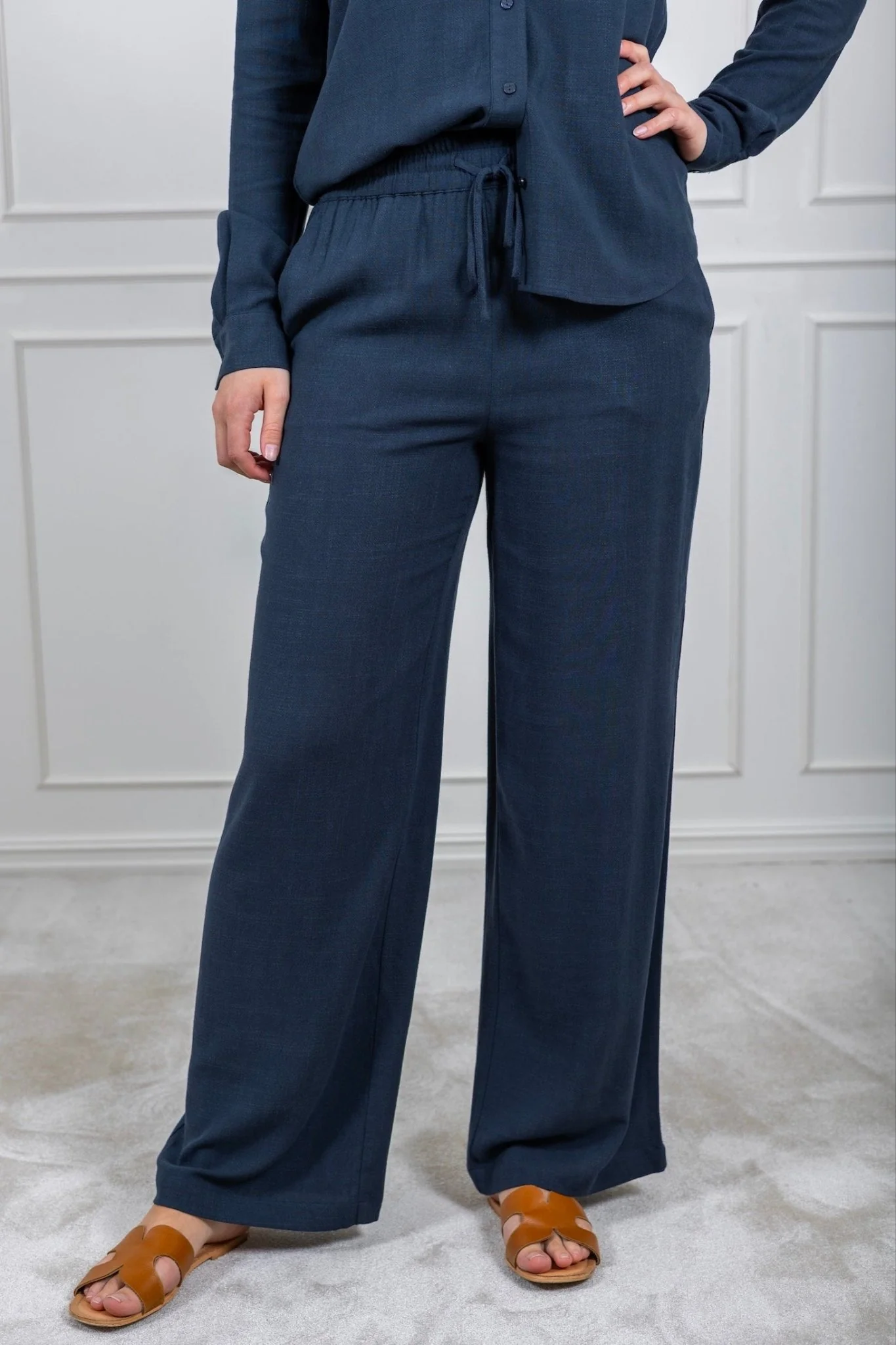 Viva-Gulia Hw Long Sun Pant Dark Sapphire - Image 5