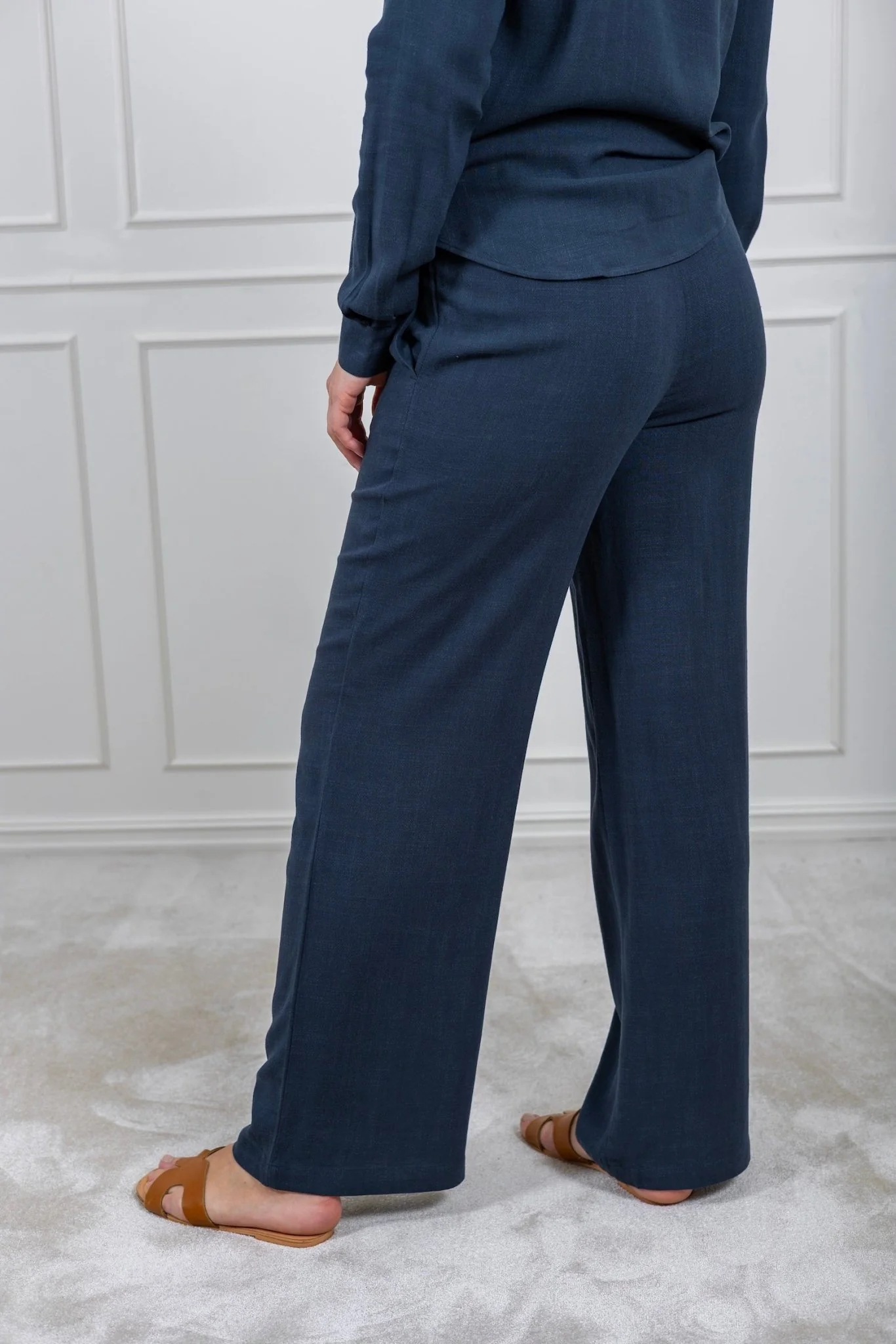 Viva-Gulia Hw Long Sun Pant Dark Sapphire - Image 7