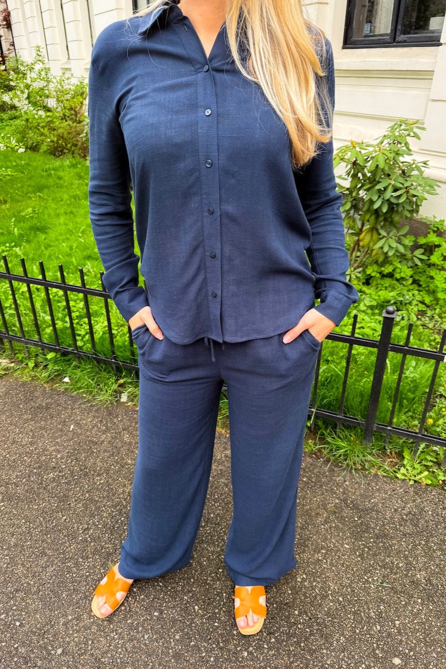 Viva-Gulia Hw Long Sun Pant Dark Sapphire - Image 8