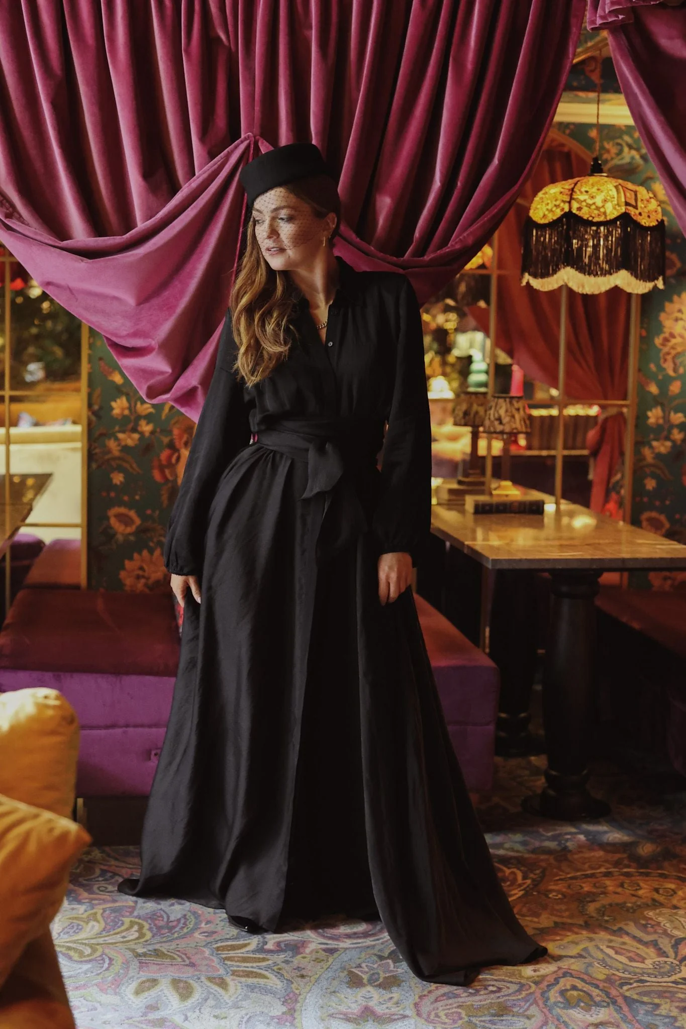Long Bon Weekend Dress Black - Image 6
