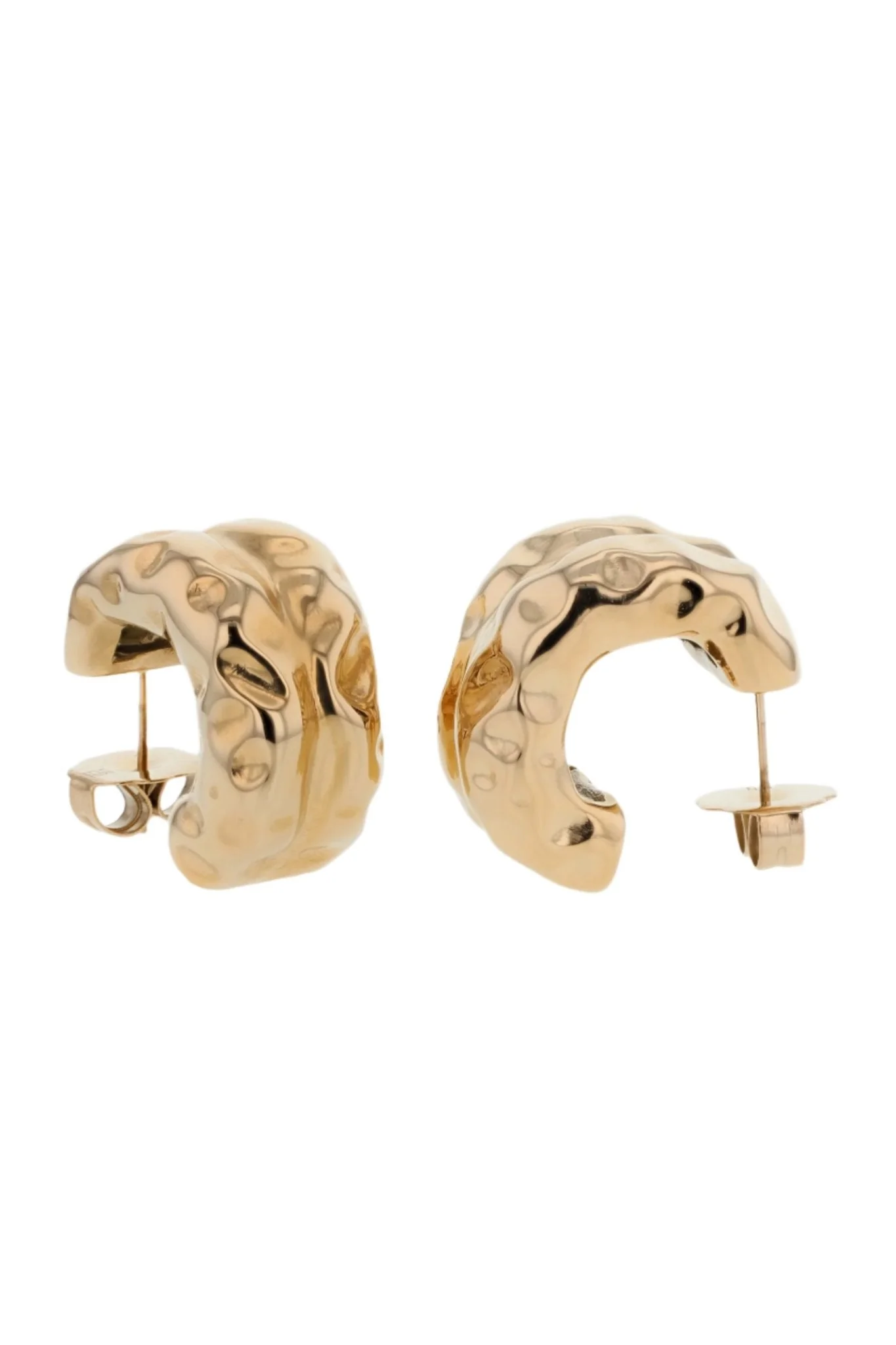 The Big Double Hoops Gold