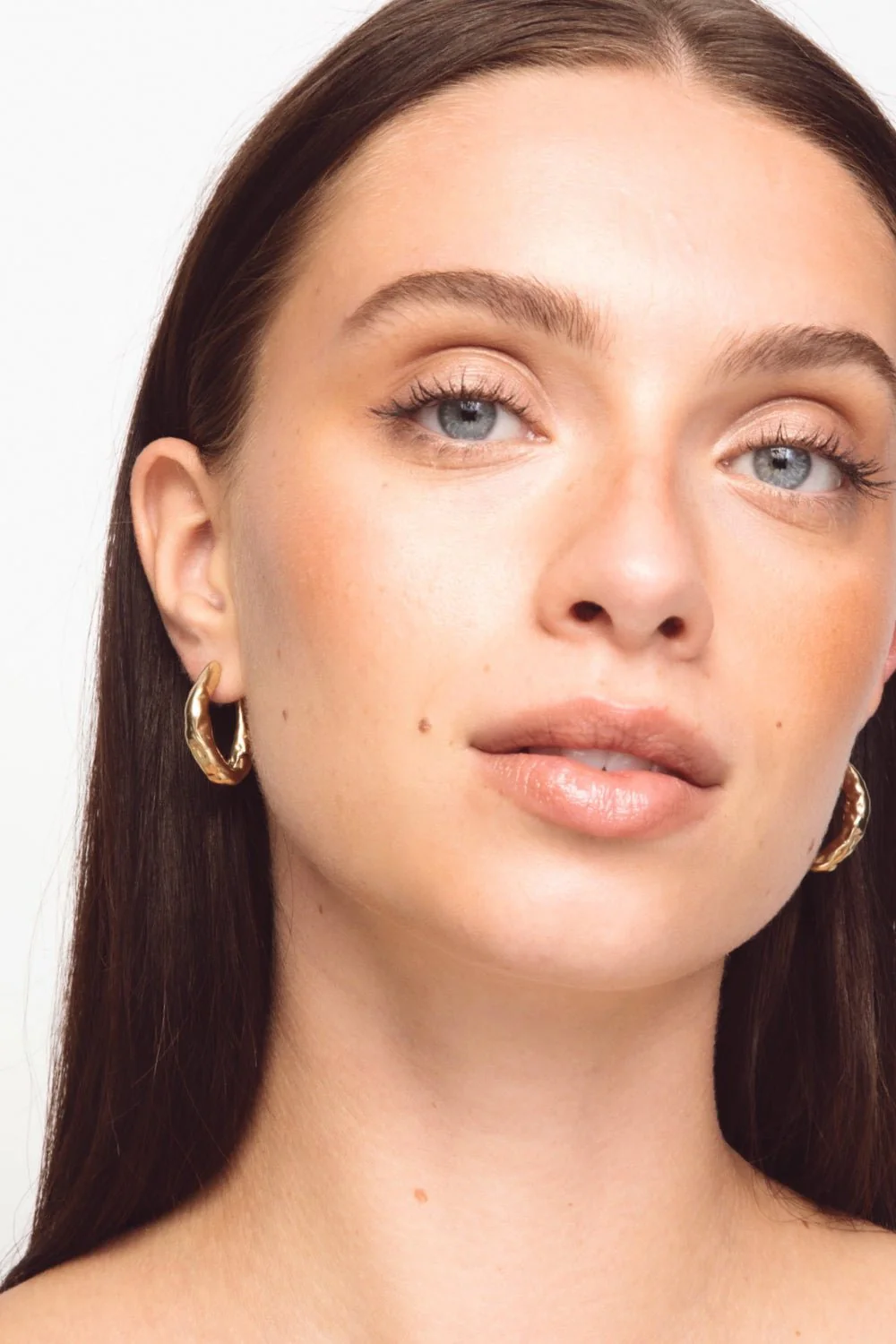 The Big Triangle Hoops Gold - Image 2