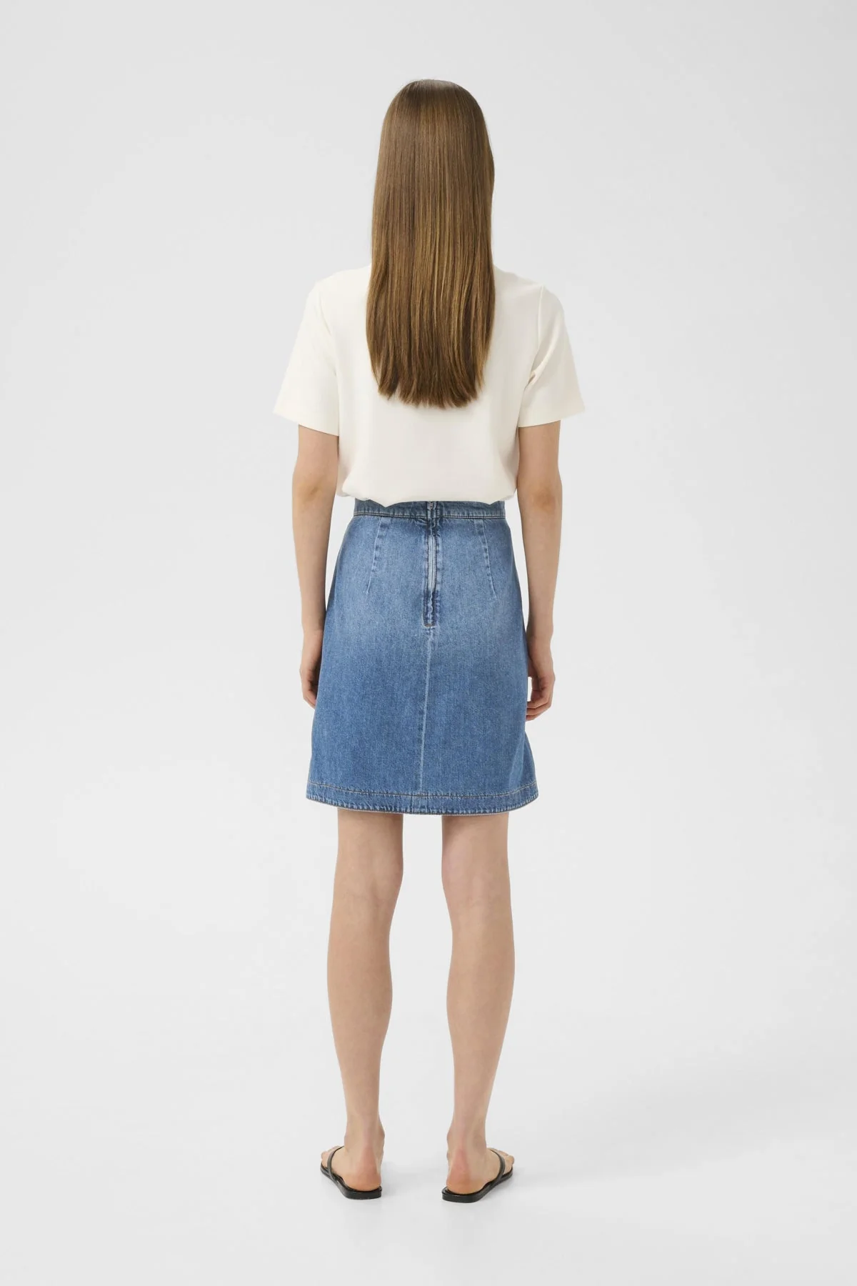 Bilaiw Bacca Skirt Medium Blue - Image 5