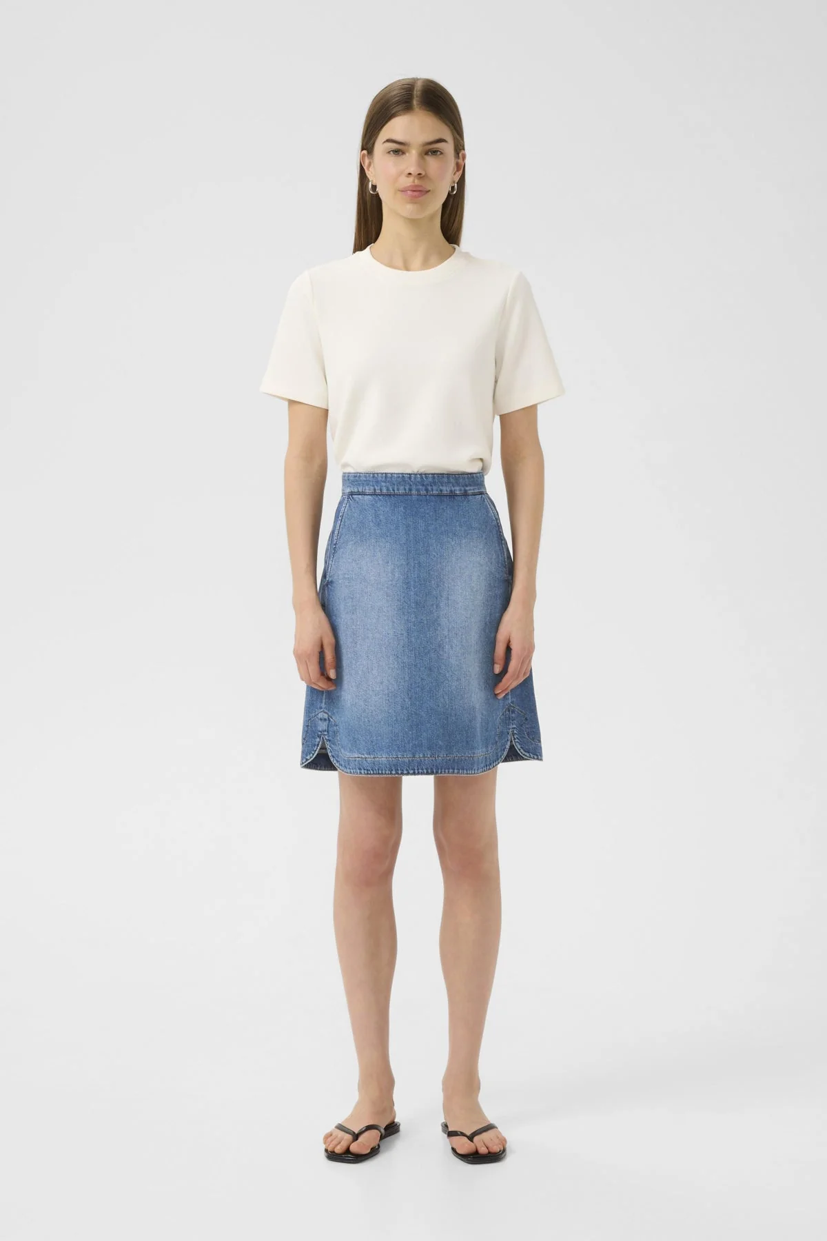 Bilaiw Bacca Skirt Medium Blue - Image 6