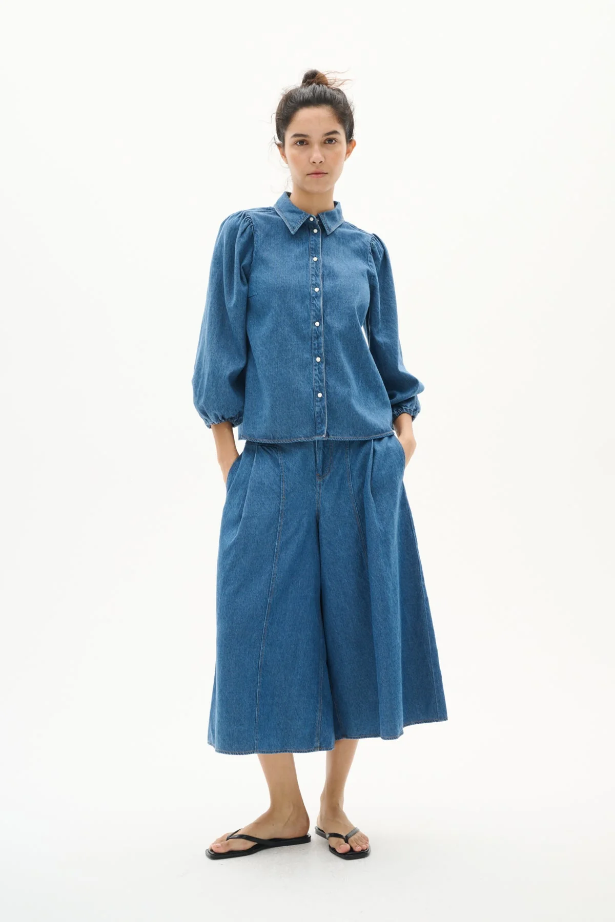Ballariziw Shirt Blue Denim - Image 8