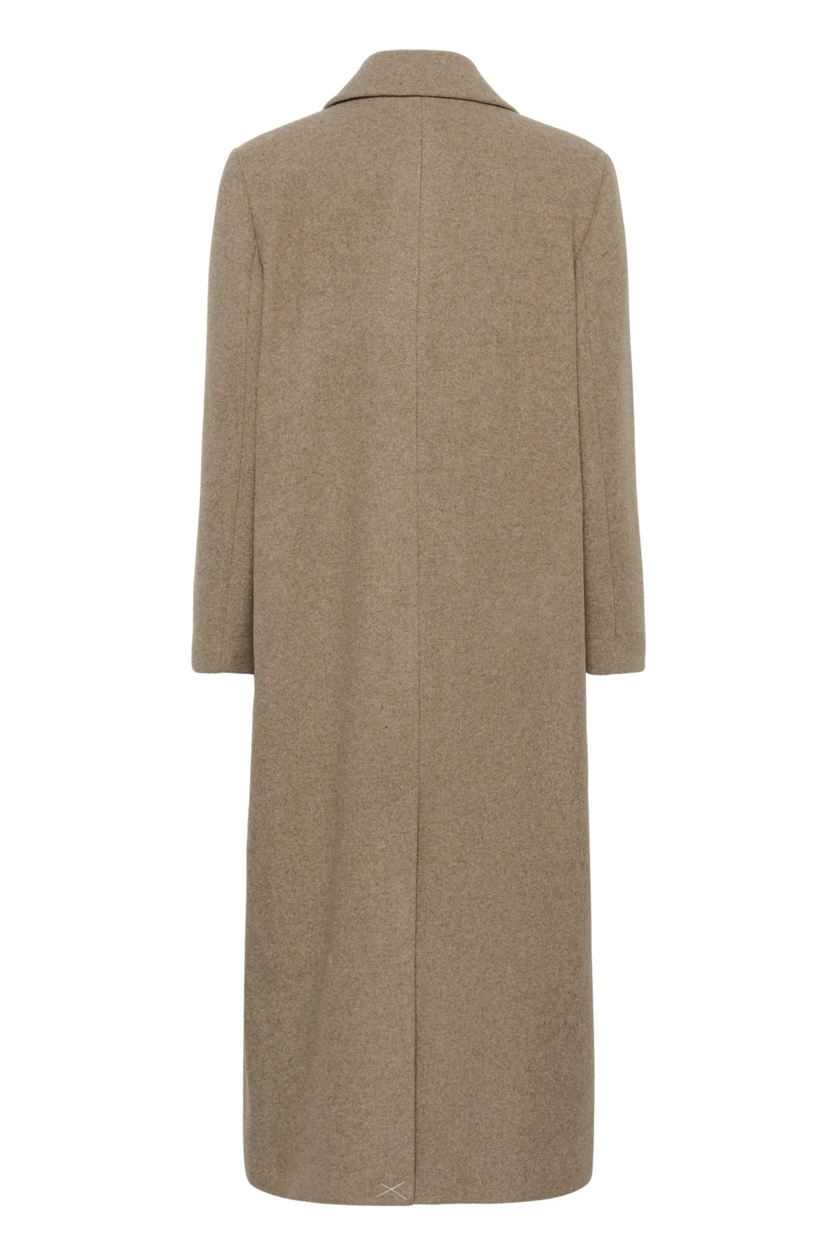 Yunahiw Long Coat Sandy Grey Melange - Image 12