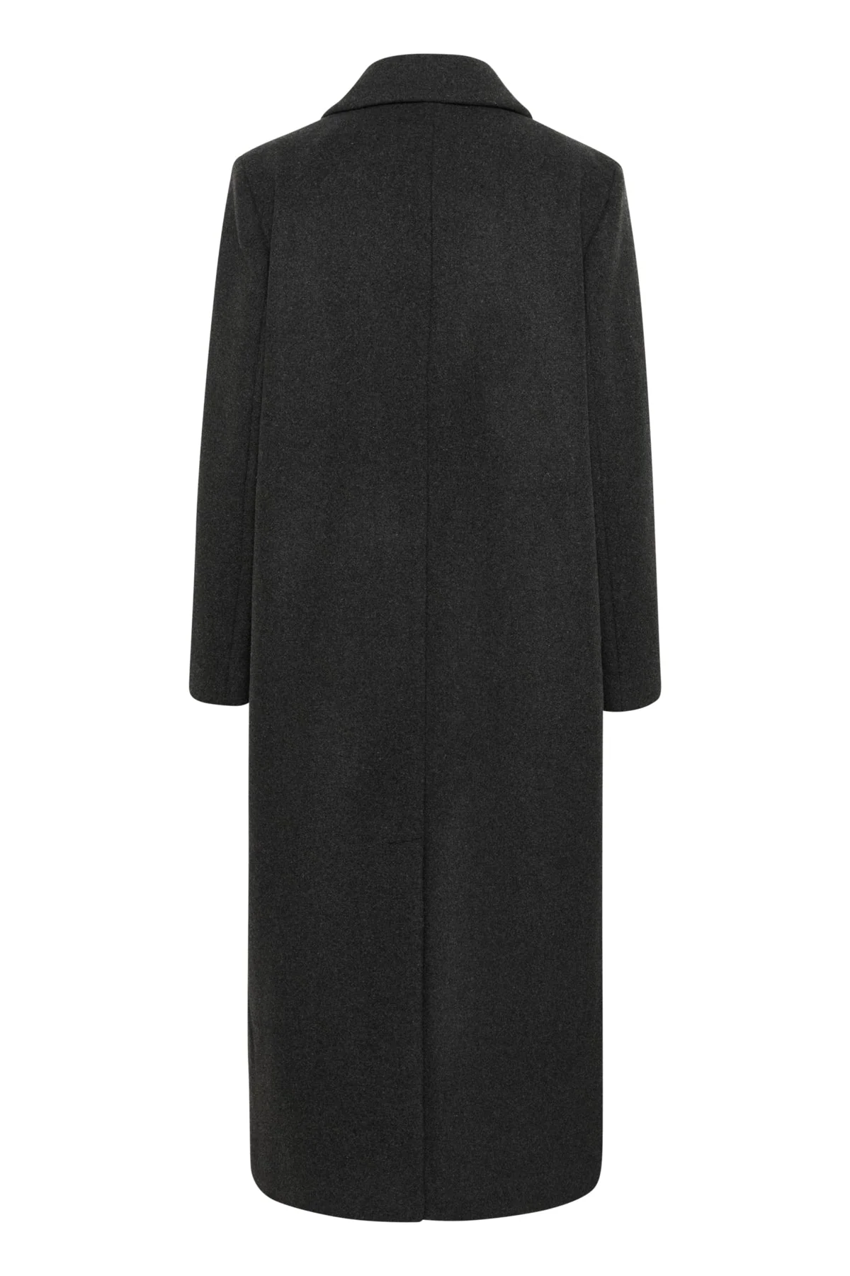 Yunahiw Long Coat Dark Grey Melange - Image 12