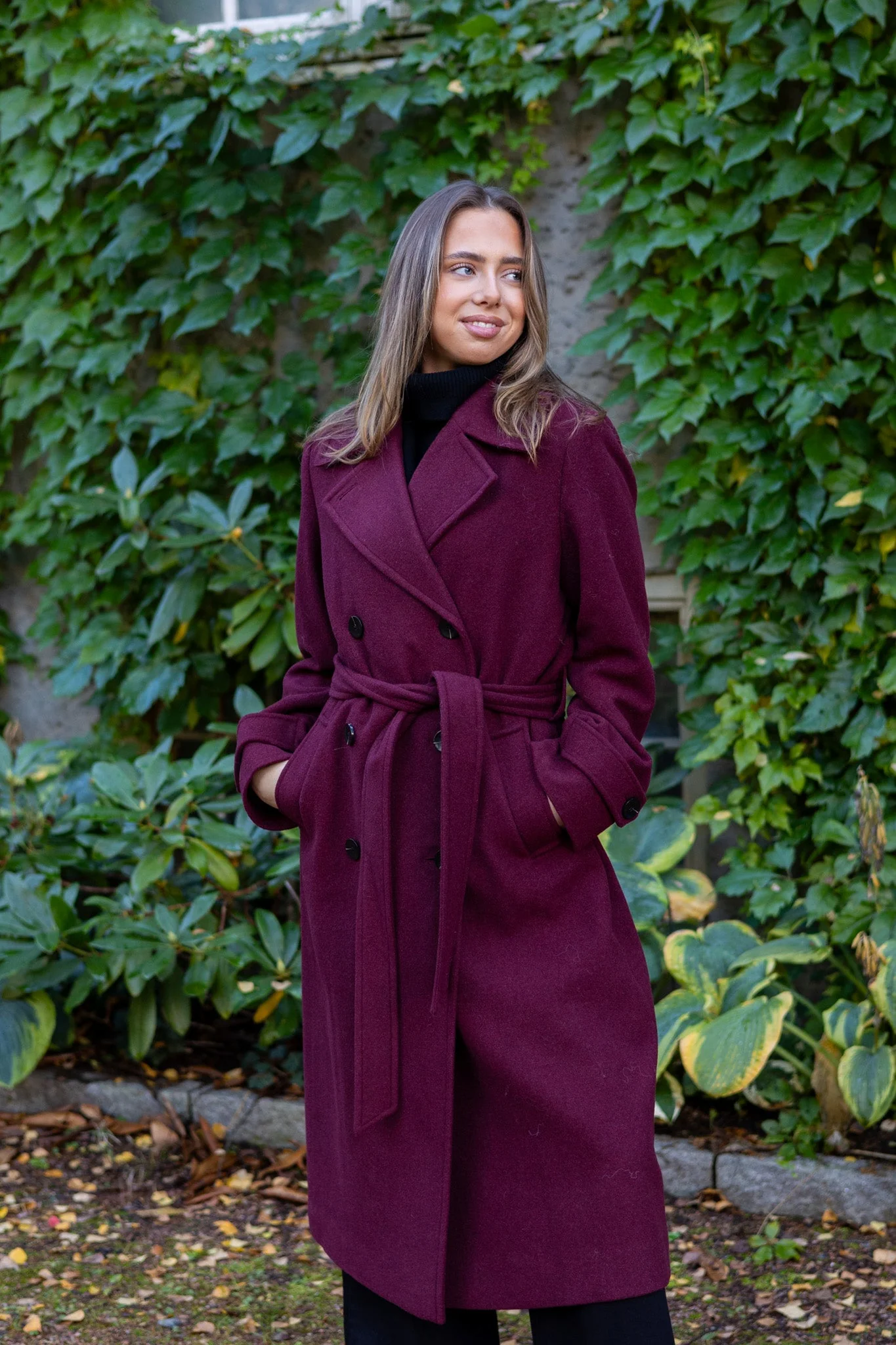 Synnepw Outerwear Tawny Port Melange